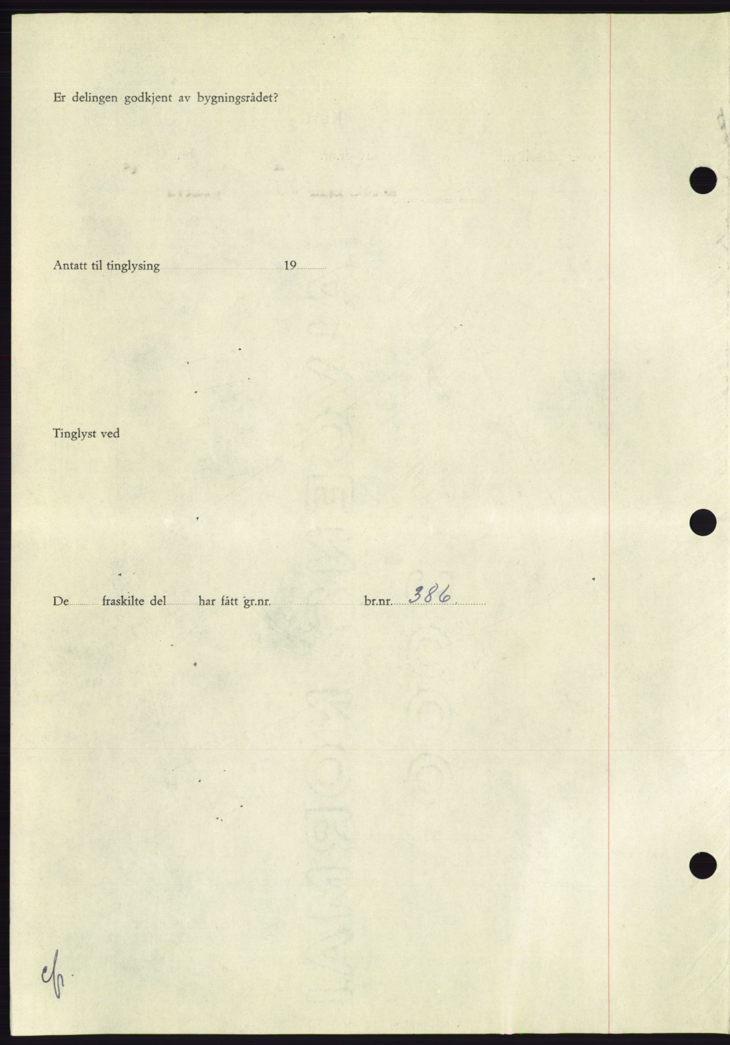Søre Sunnmøre sorenskriveri, AV/SAT-A-4122/1/2/2C/L0108: Pantebok nr. 34A, 1957-1958, Dagboknr: 2783/1957