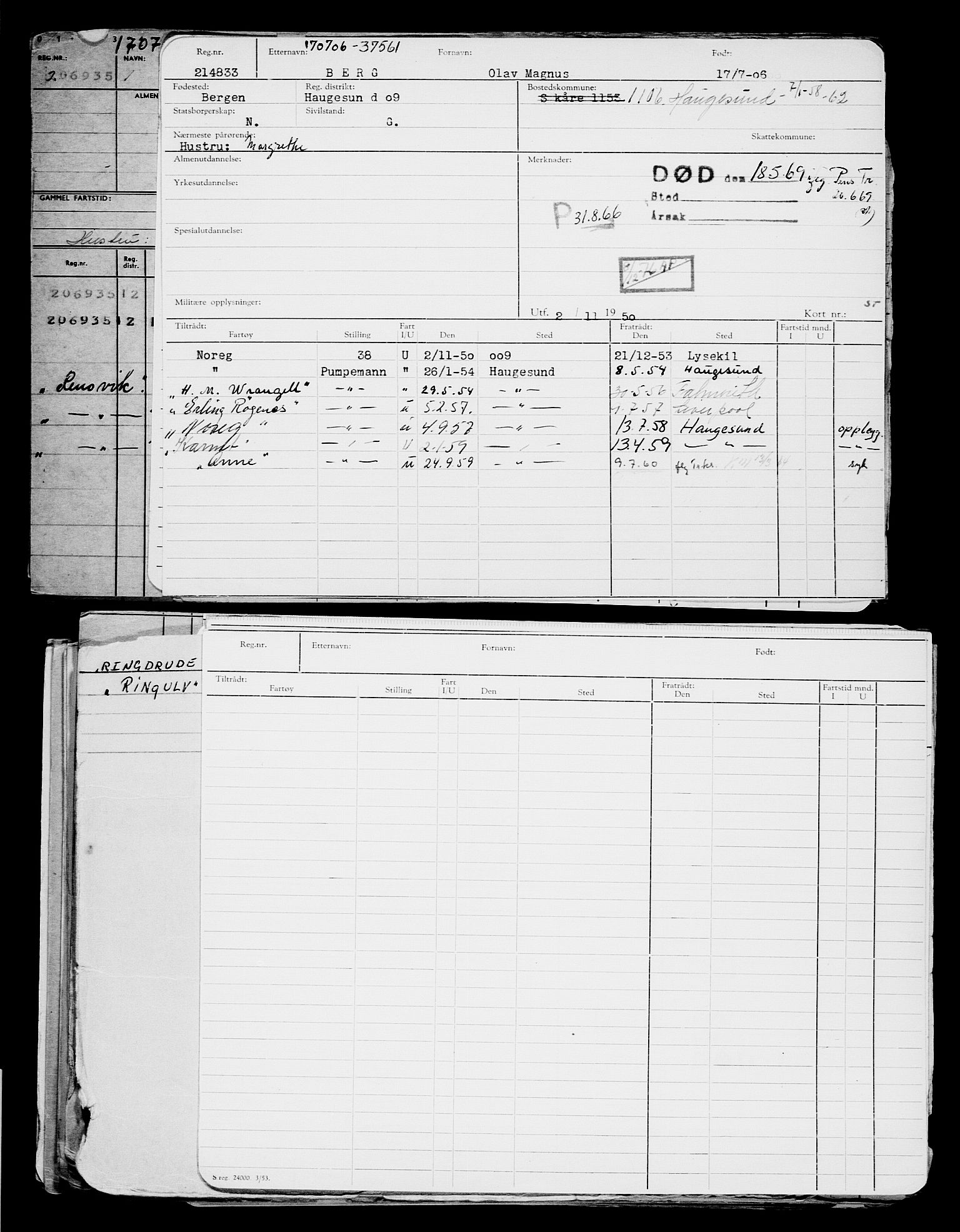Direktoratet for sjømenn, AV/RA-S-3545/G/Gb/L0066: Hovedkort, 1906, s. 185