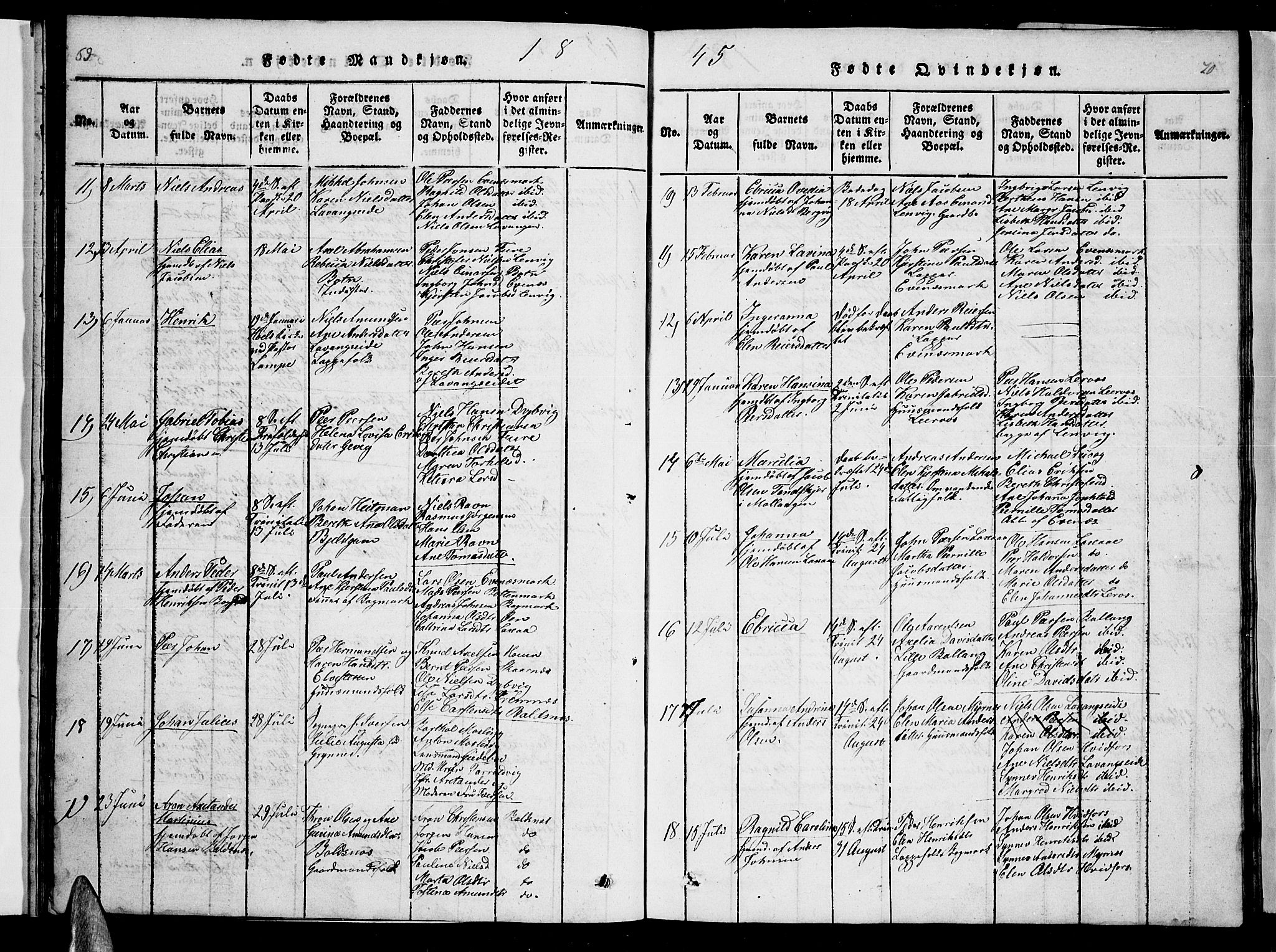 Ministerialprotokoller, klokkerbøker og fødselsregistre - Nordland, AV/SAT-A-1459/863/L0911: Klokkerbok nr. 863C01, 1821-1858, s. 69-70