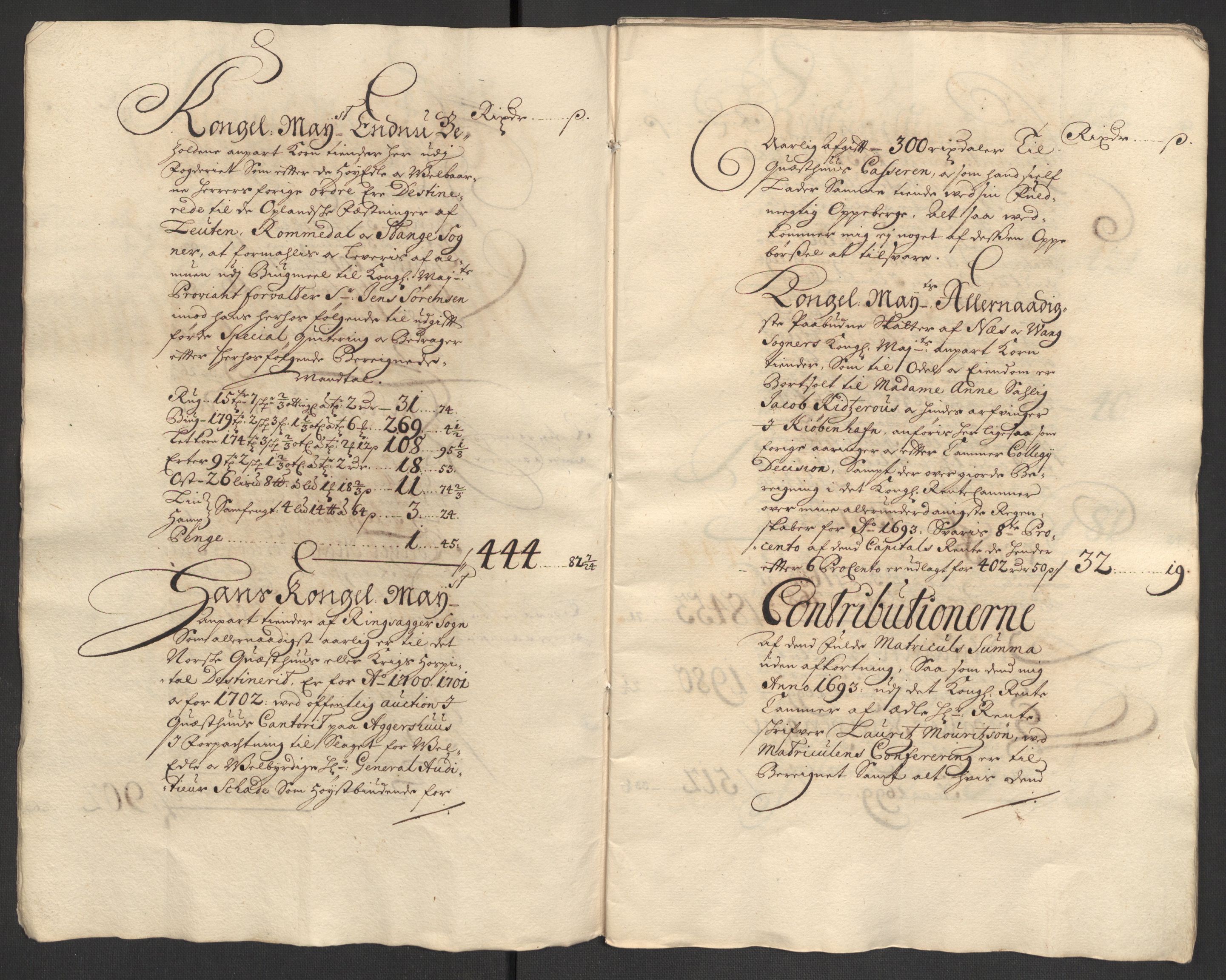 Rentekammeret inntil 1814, Reviderte regnskaper, Fogderegnskap, AV/RA-EA-4092/R16/L1039: Fogderegnskap Hedmark, 1700, s. 6