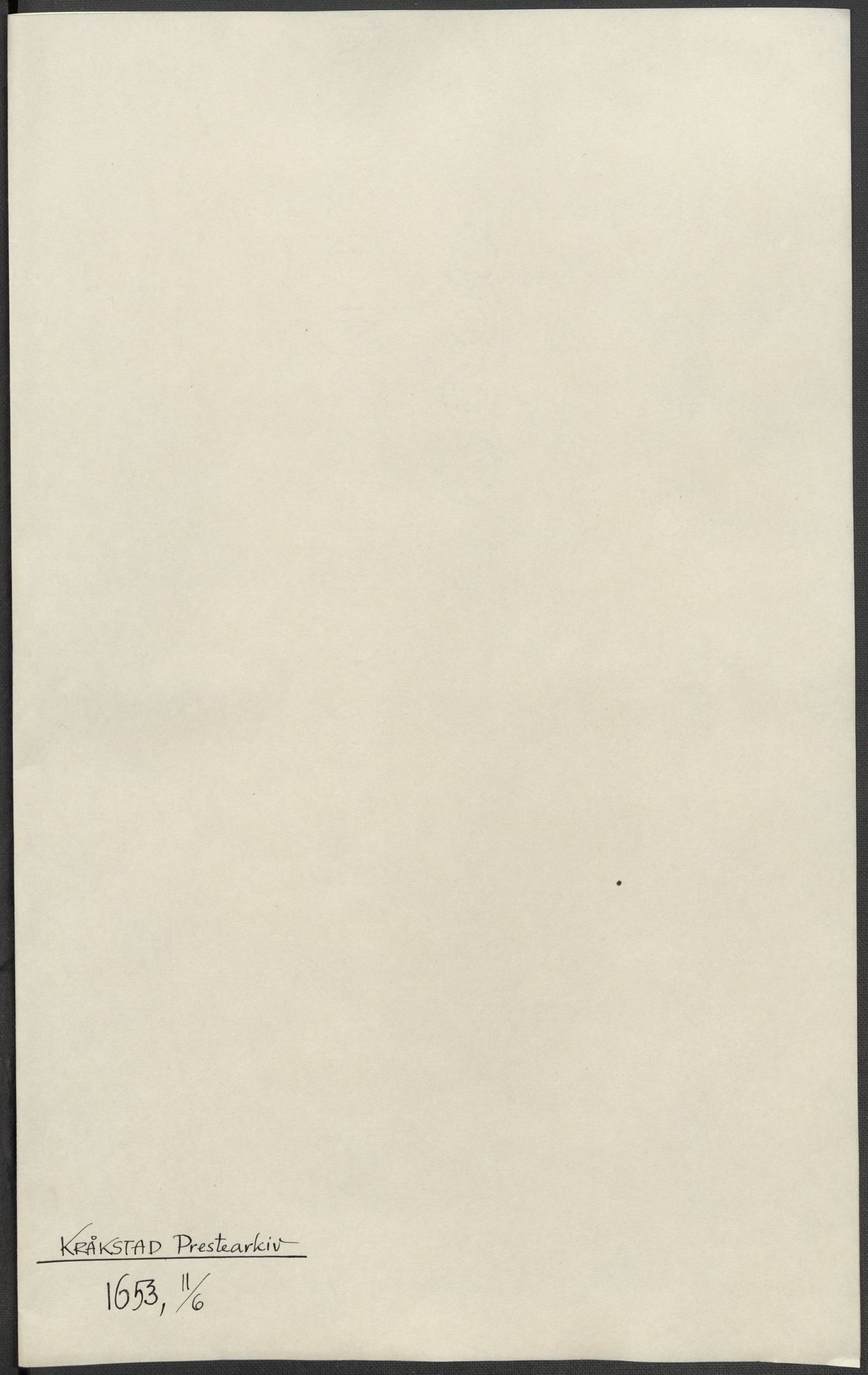 Riksarkivets diplomsamling, AV/RA-EA-5965/F15/L0007: Prestearkiv - Akershus, 1573-1693, s. 128
