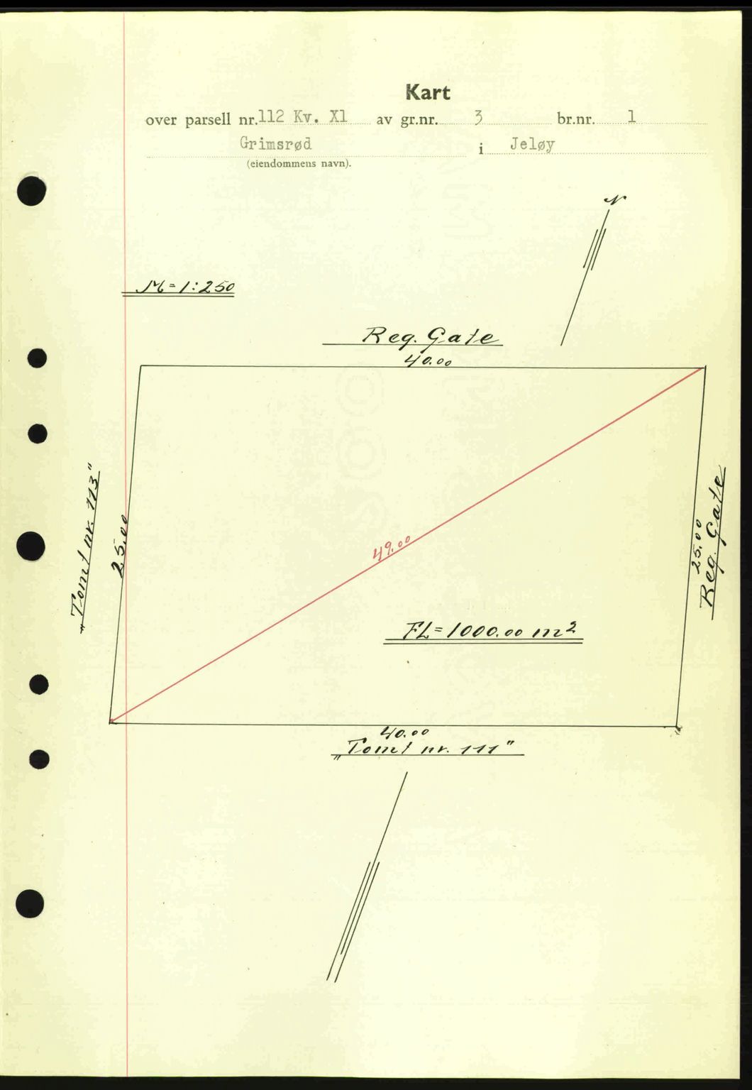 Moss sorenskriveri, SAO/A-10168: Pantebok nr. A9, 1941-1942, Dagboknr: 1990/1941