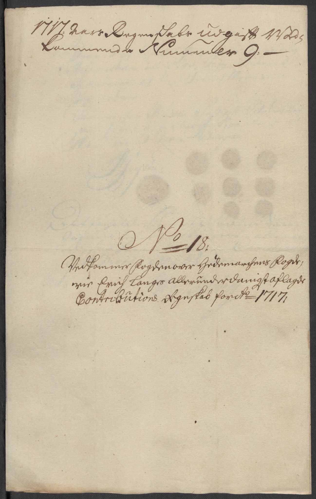 Rentekammeret inntil 1814, Reviderte regnskaper, Fogderegnskap, RA/EA-4092/R16/L1056: Fogderegnskap Hedmark, 1717, s. 330