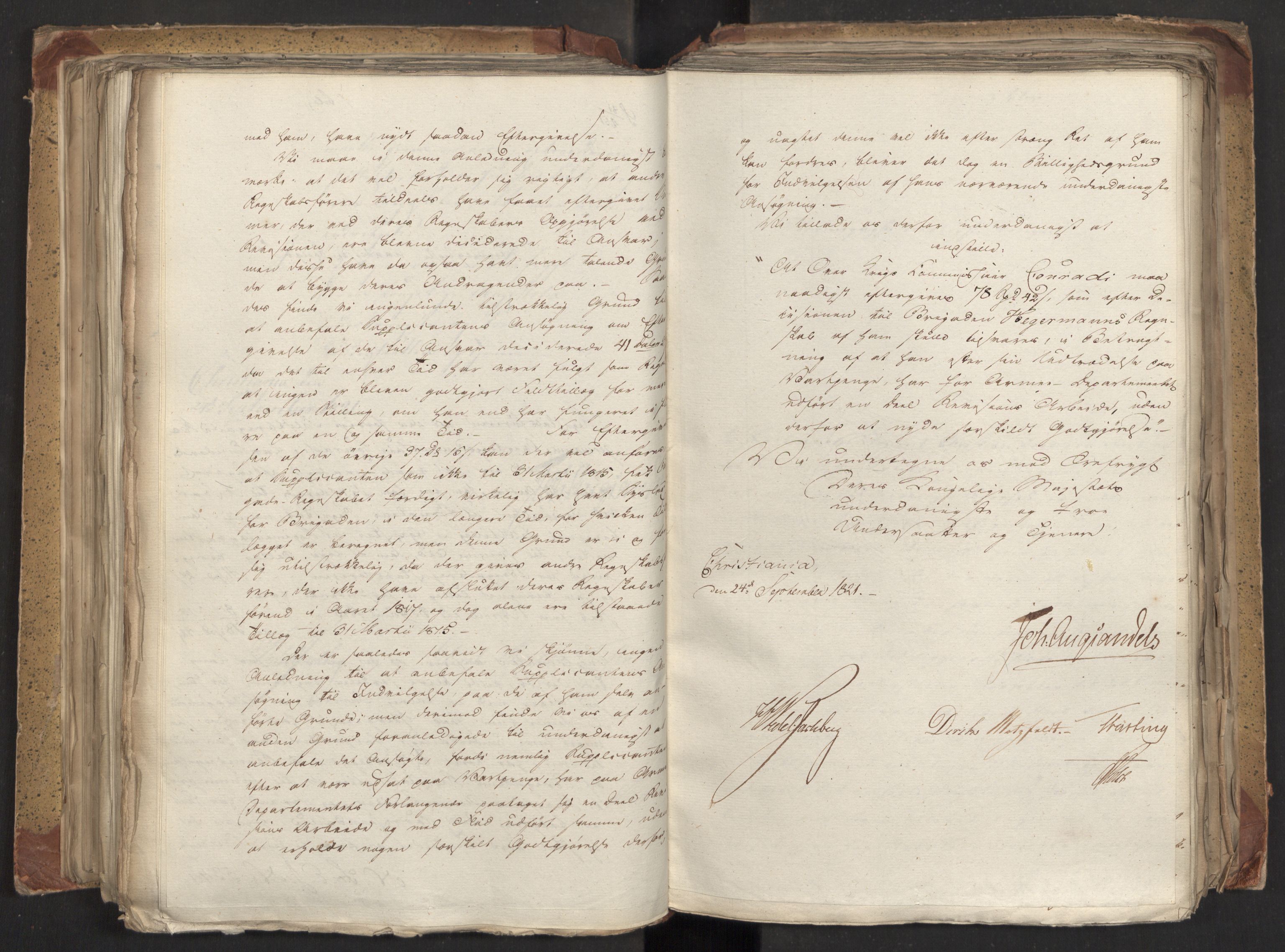 Statsrådsavdelingen i Stockholm, AV/RA-S-1003/D/Da/L0027: Regjeringsinnstillinger nr. 5275-5436, 1821, s. 276