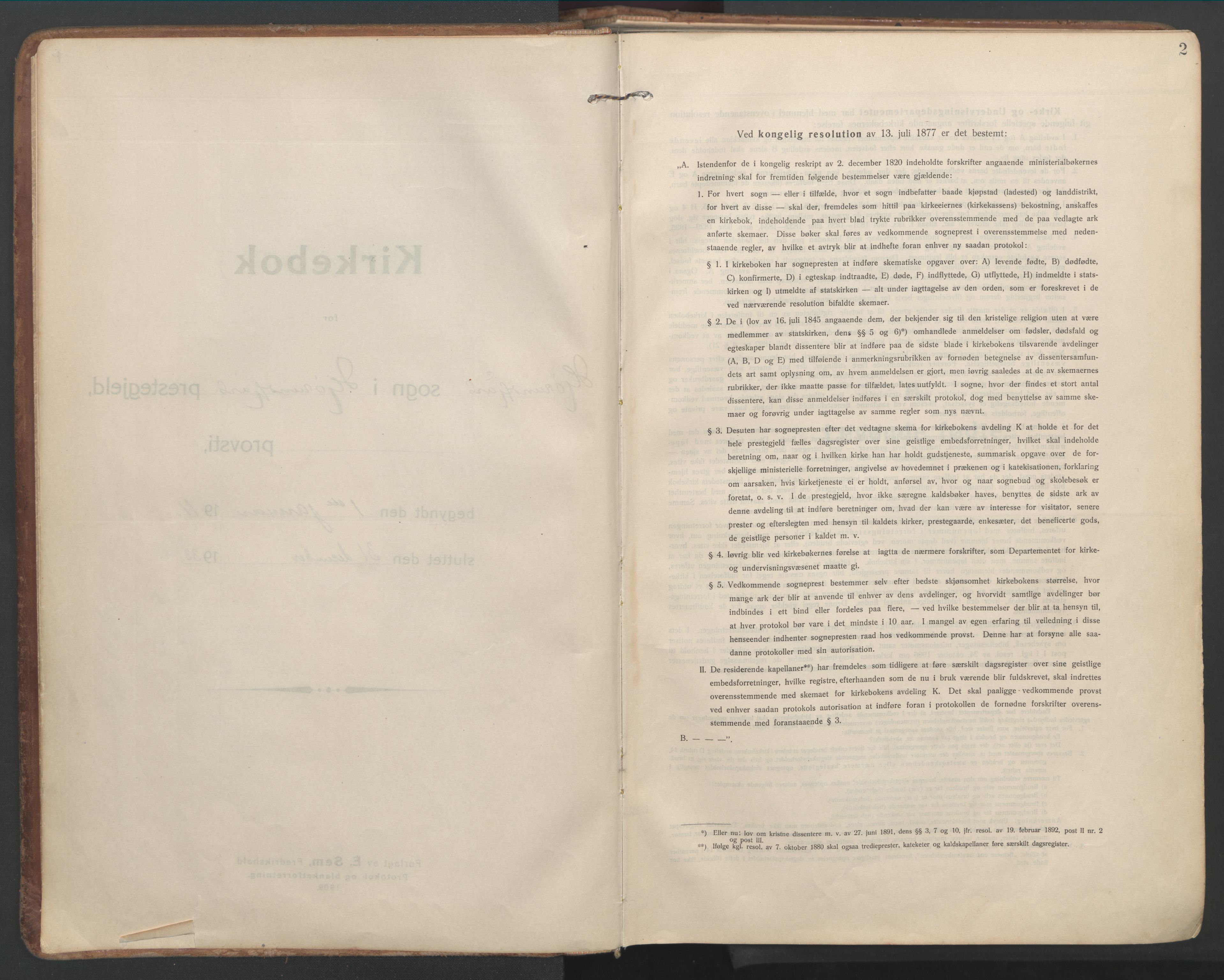 Ministerialprotokoller, klokkerbøker og fødselsregistre - Møre og Romsdal, AV/SAT-A-1454/515/L0212: Ministerialbok nr. 515A08, 1911-1935, s. 2