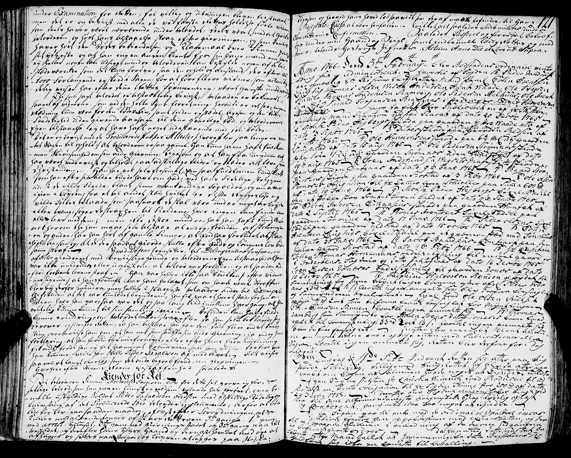 Inderøy sorenskriveri, SAT/A-4147/1/1/1A/L0010: Tingbok, 1761-1772, s. 120b-121a