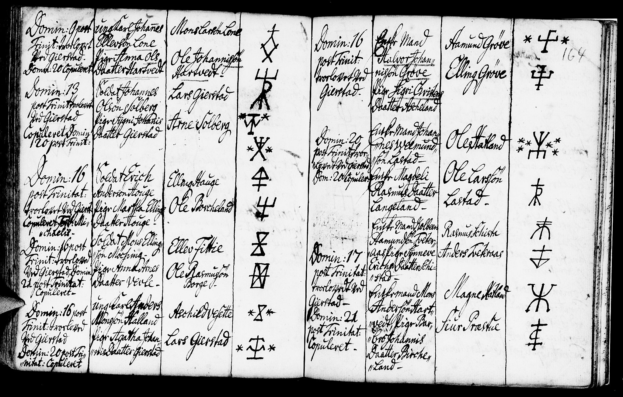 Haus sokneprestembete, AV/SAB-A-75601/H/Haa: Ministerialbok nr. A 6, 1748-1758, s. 164