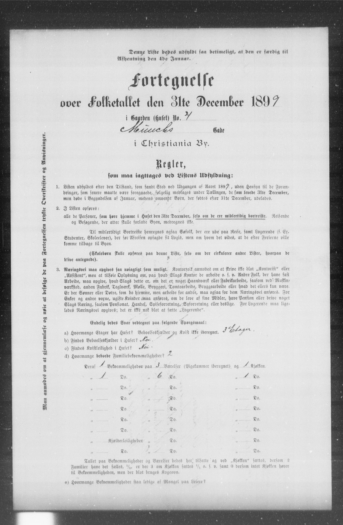 OBA, Kommunal folketelling 31.12.1899 for Kristiania kjøpstad, 1899, s. 8643