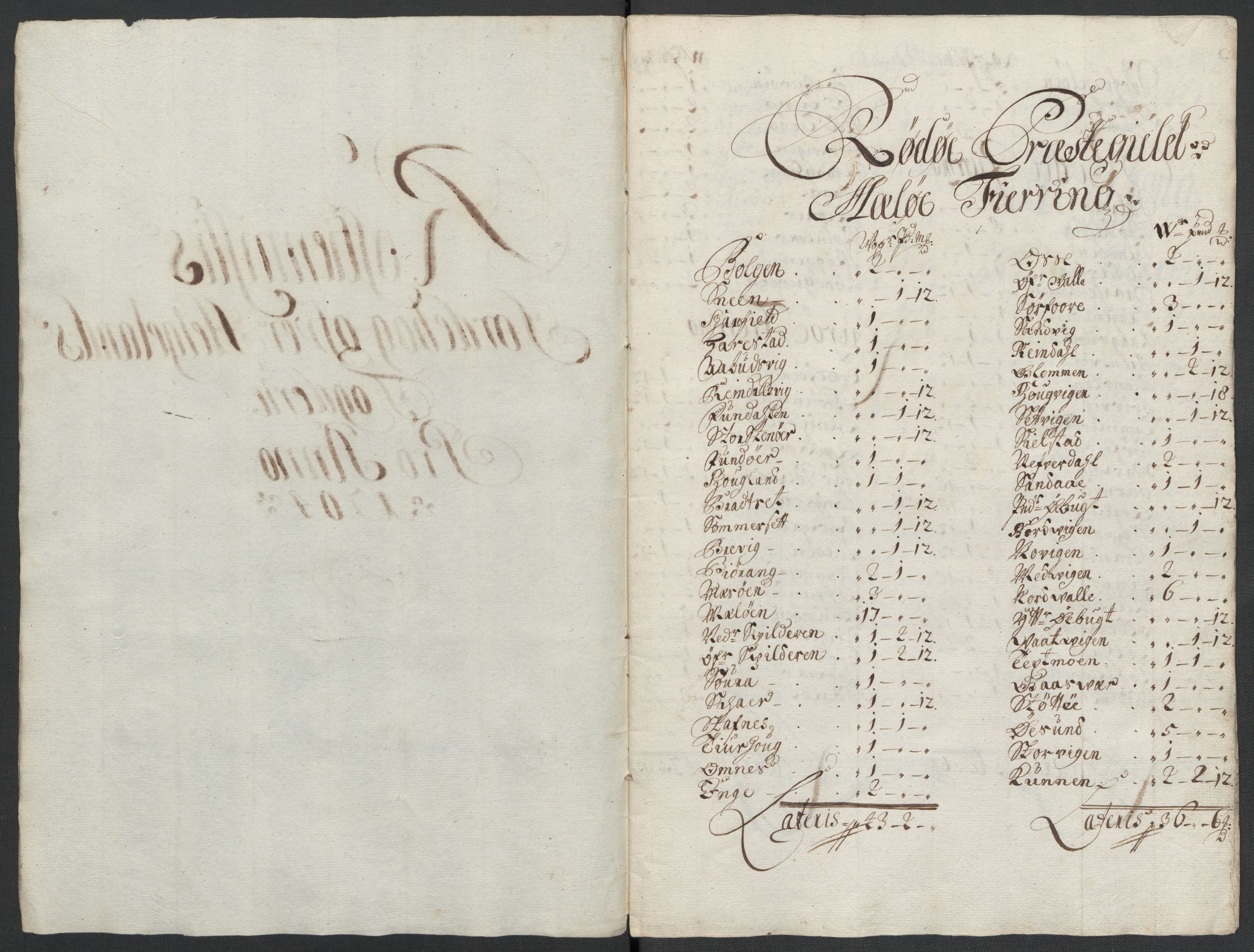 Rentekammeret inntil 1814, Reviderte regnskaper, Fogderegnskap, AV/RA-EA-4092/R65/L4508: Fogderegnskap Helgeland, 1702-1705, s. 315