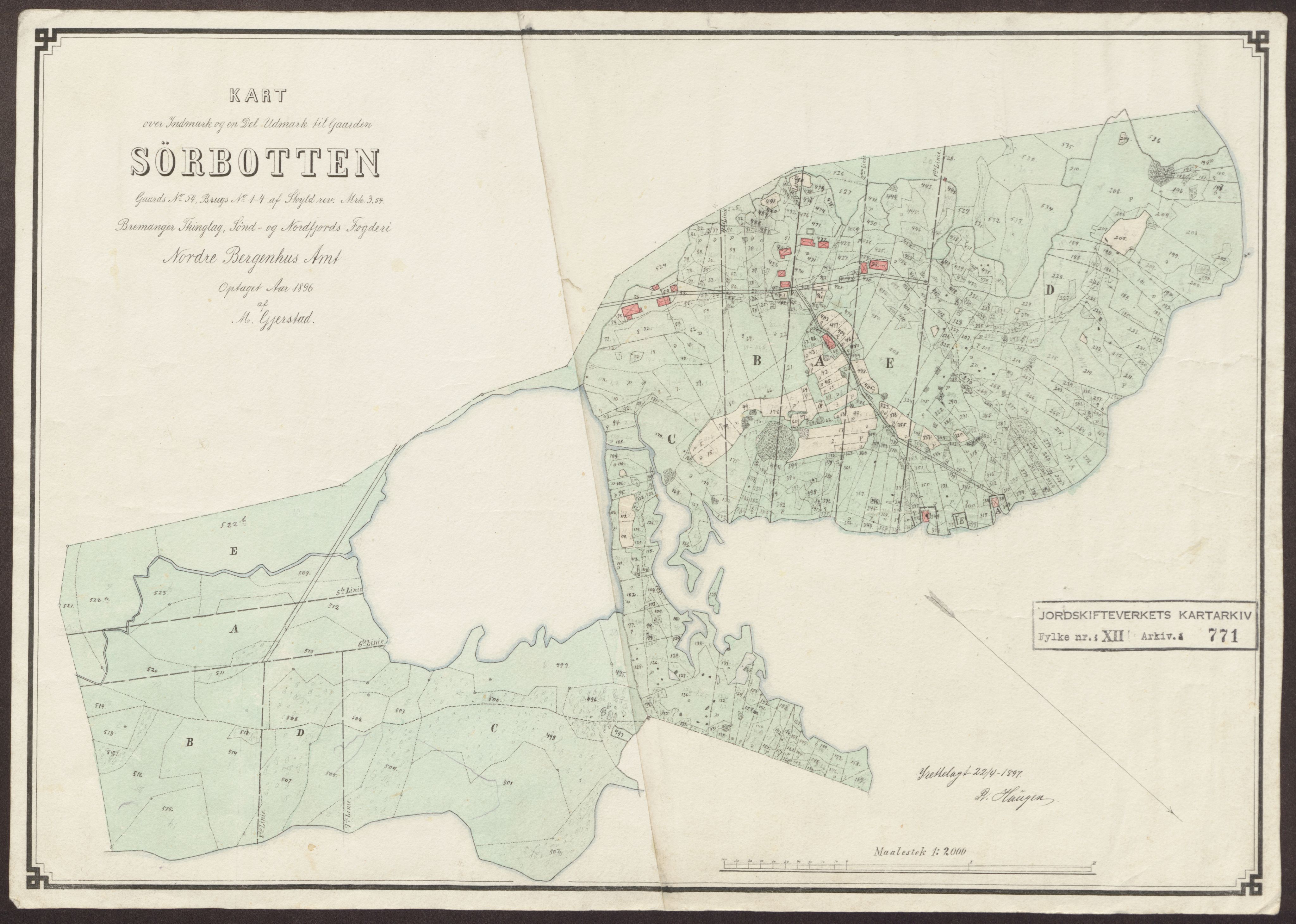 Jordskifteverkets kartarkiv, AV/RA-S-3929/T, 1859-1988, s. 900