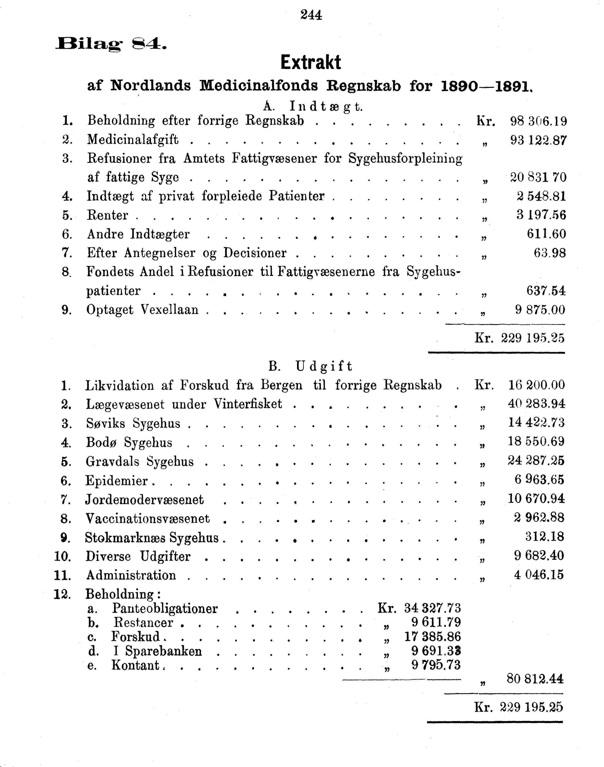 Nordland Fylkeskommune. Fylkestinget, AIN/NFK-17/176/A/Ac/L0016: Fylkestingsforhandlinger 1891-1893, 1891-1893