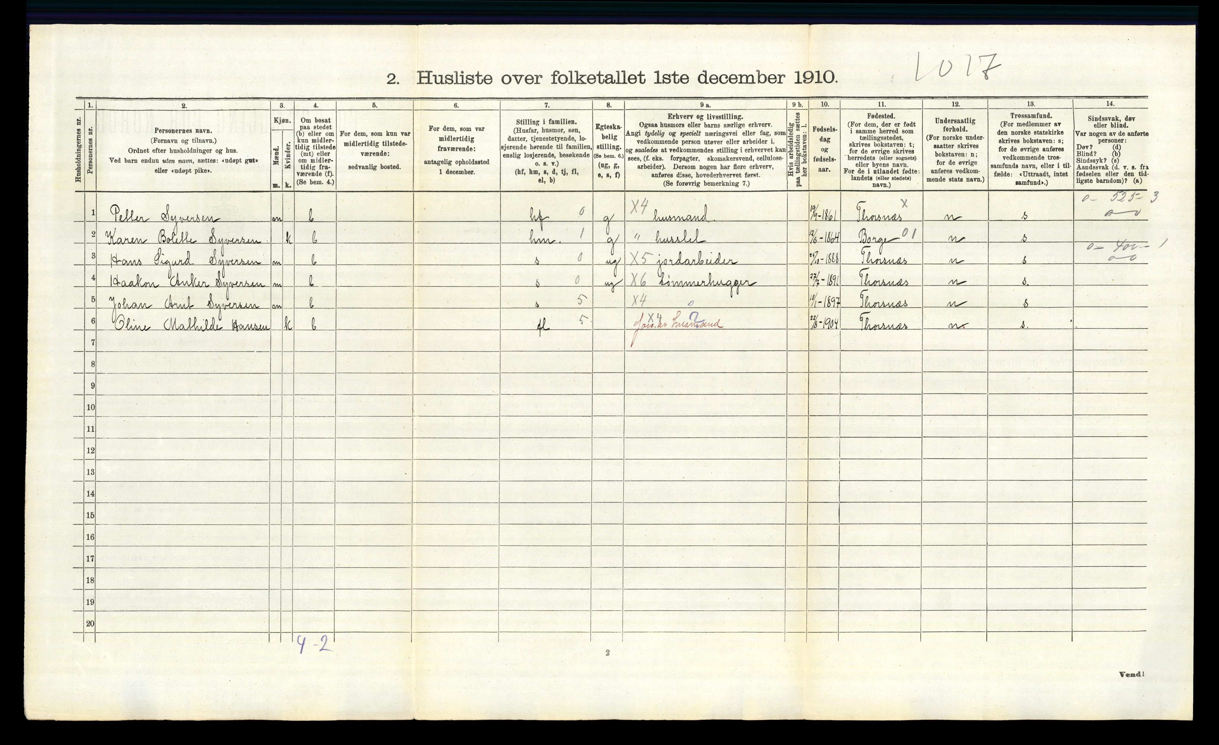 RA, Folketelling 1910 for 0112 Torsnes herred, 1910, s. 211