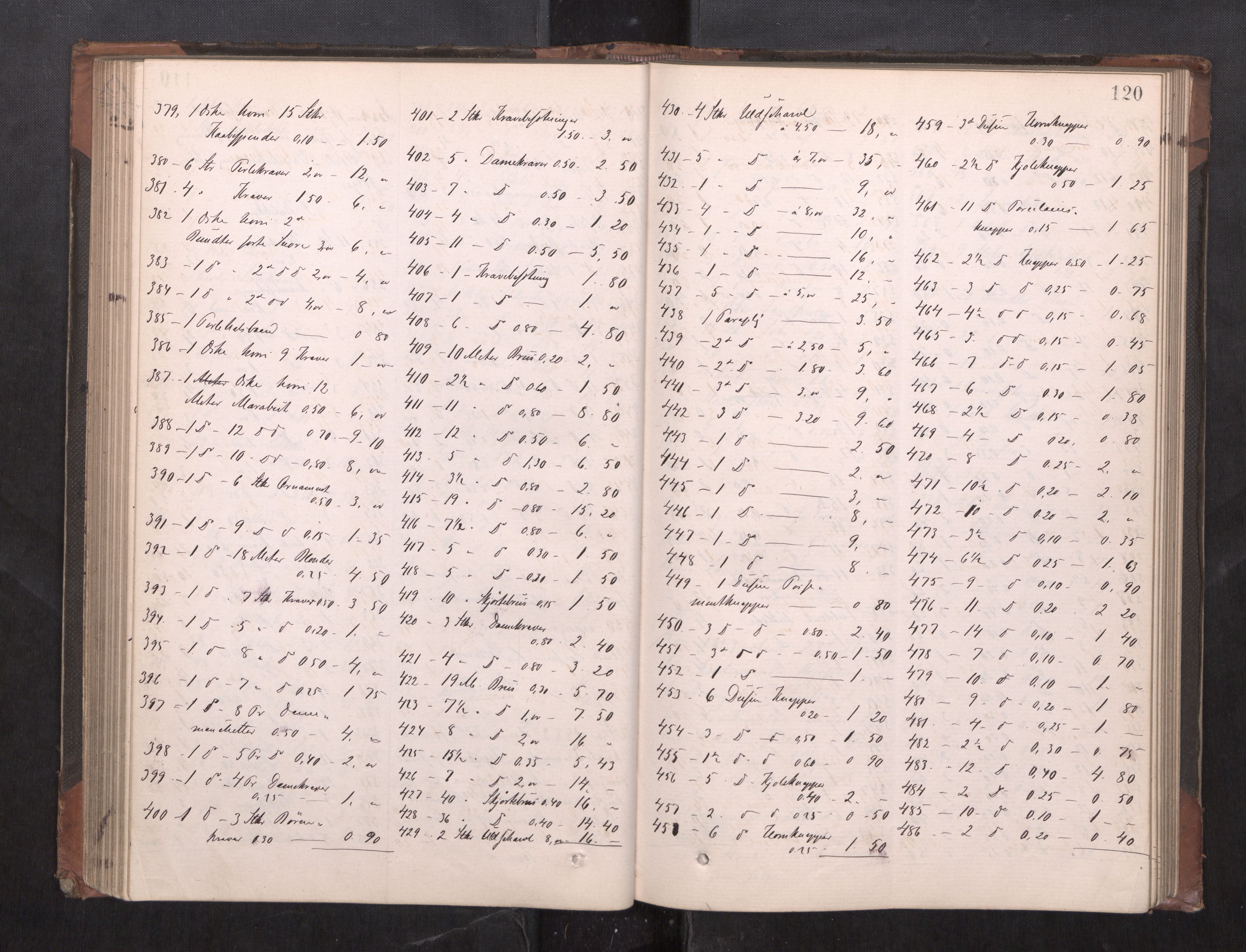 Trondheim byfogd, AV/SAT-A-0003/1/3/3C/L0010: Skifteregistreringsprotokoll - 5/11-5/5. (u/ register), 1879-1887, s. 120