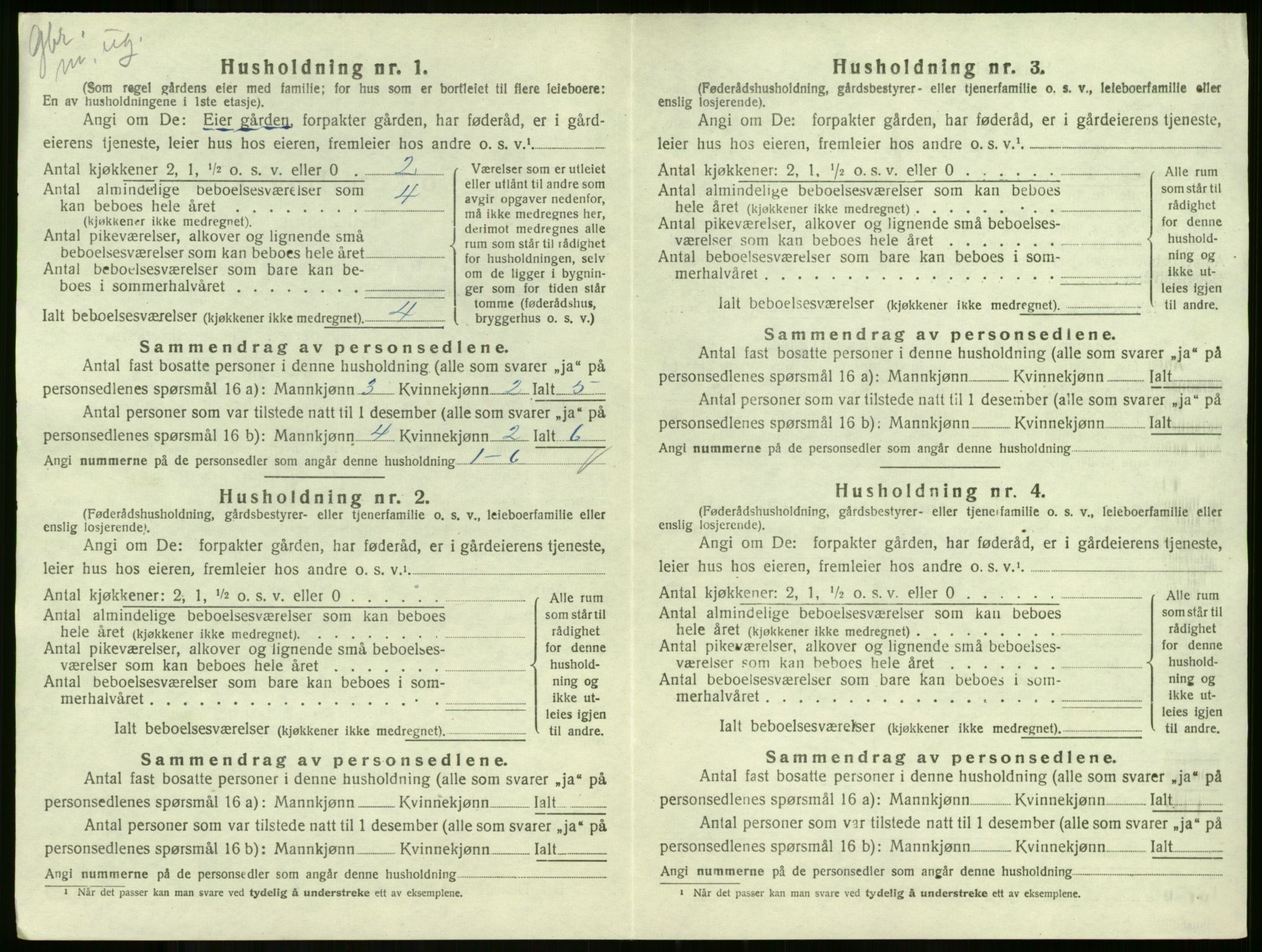 SAKO, Folketelling 1920 for 0719 Andebu herred, 1920, s. 934