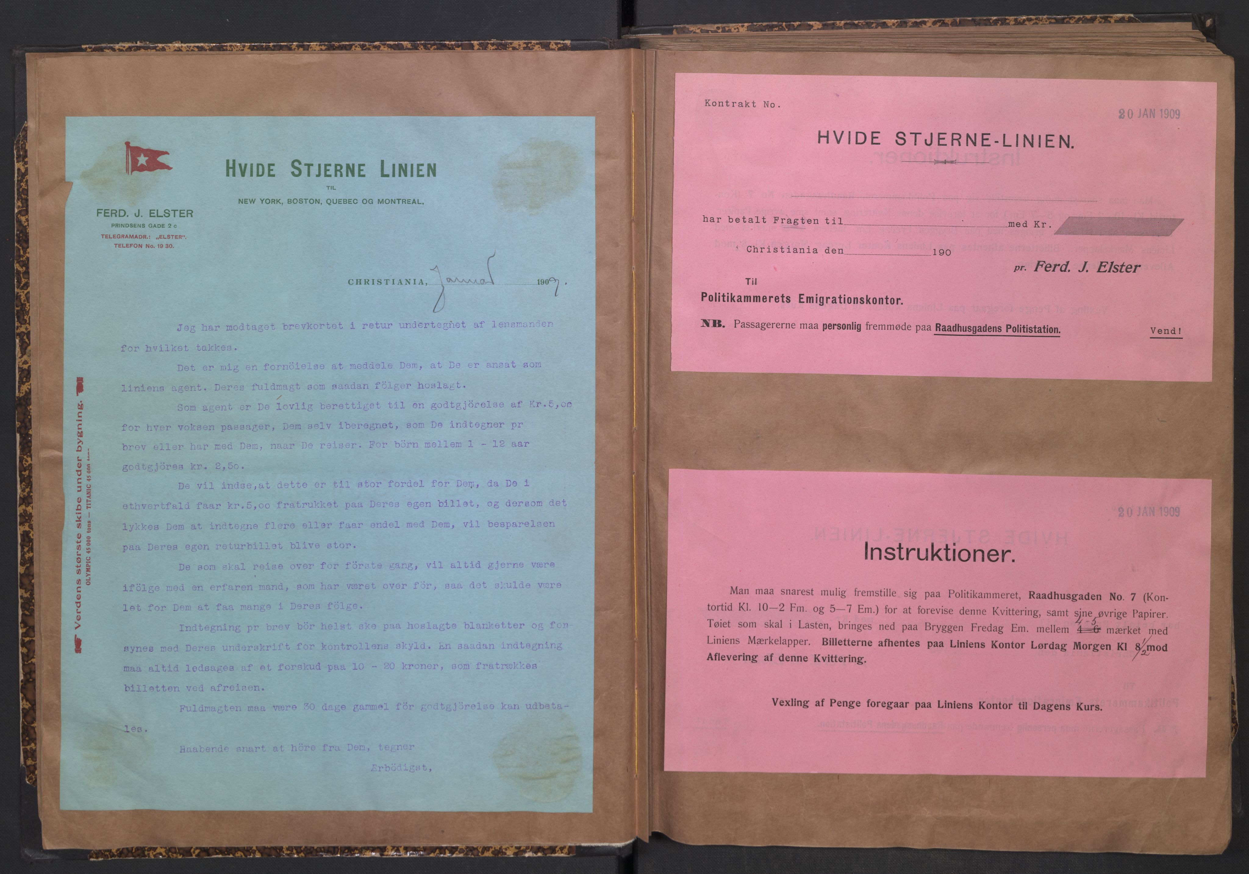 White Star-linjen, AV/SAO-PAO-0201/D/Dc/L0001: Utklippingsbok, 1909-1924, s. 8