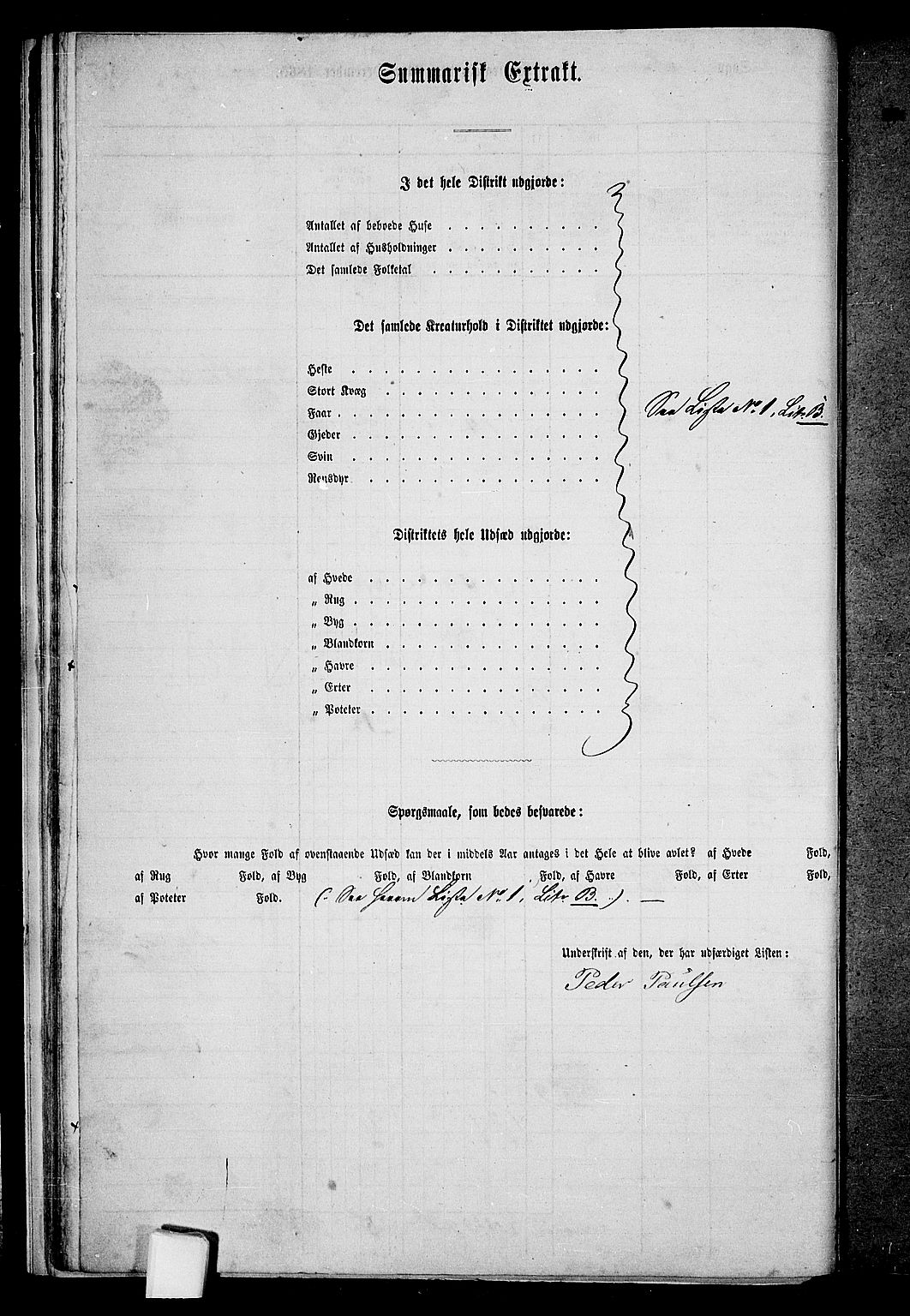 RA, Folketelling 1865 for 1927P Tranøy prestegjeld, 1865, s. 23