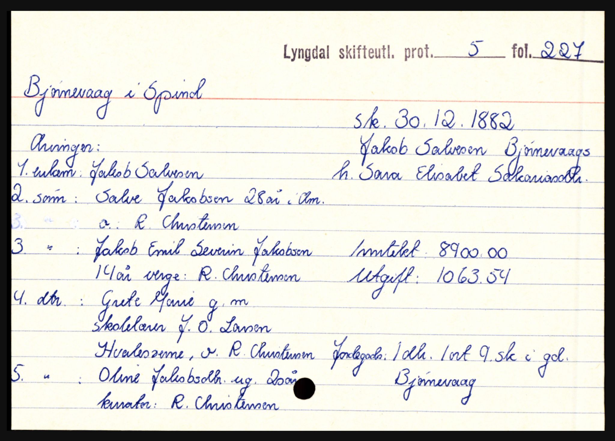 Lyngdal sorenskriveri, AV/SAK-1221-0004/H, s. 1037