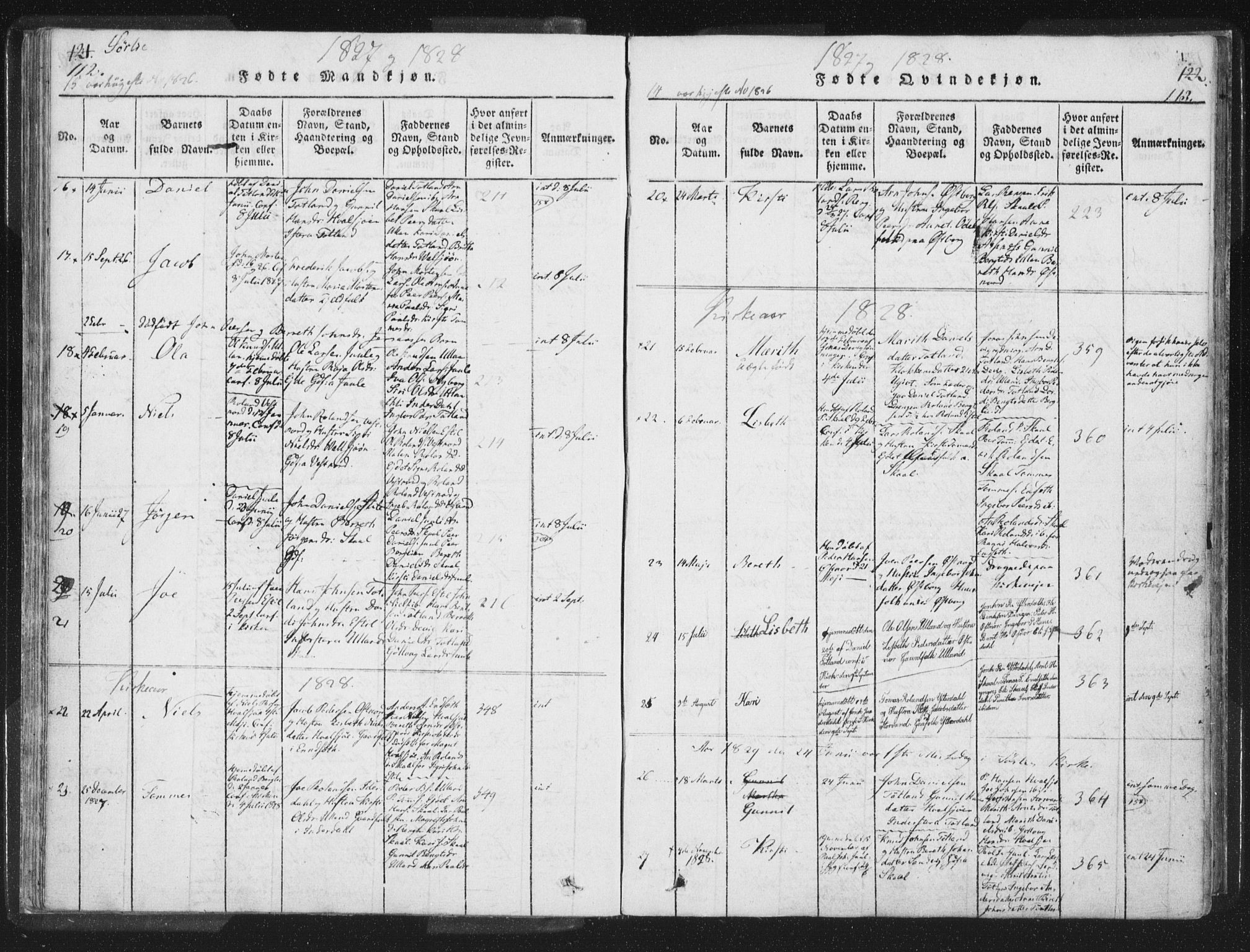 Ministerialprotokoller, klokkerbøker og fødselsregistre - Nord-Trøndelag, SAT/A-1458/755/L0491: Ministerialbok nr. 755A01 /2, 1817-1864, s. 112-113