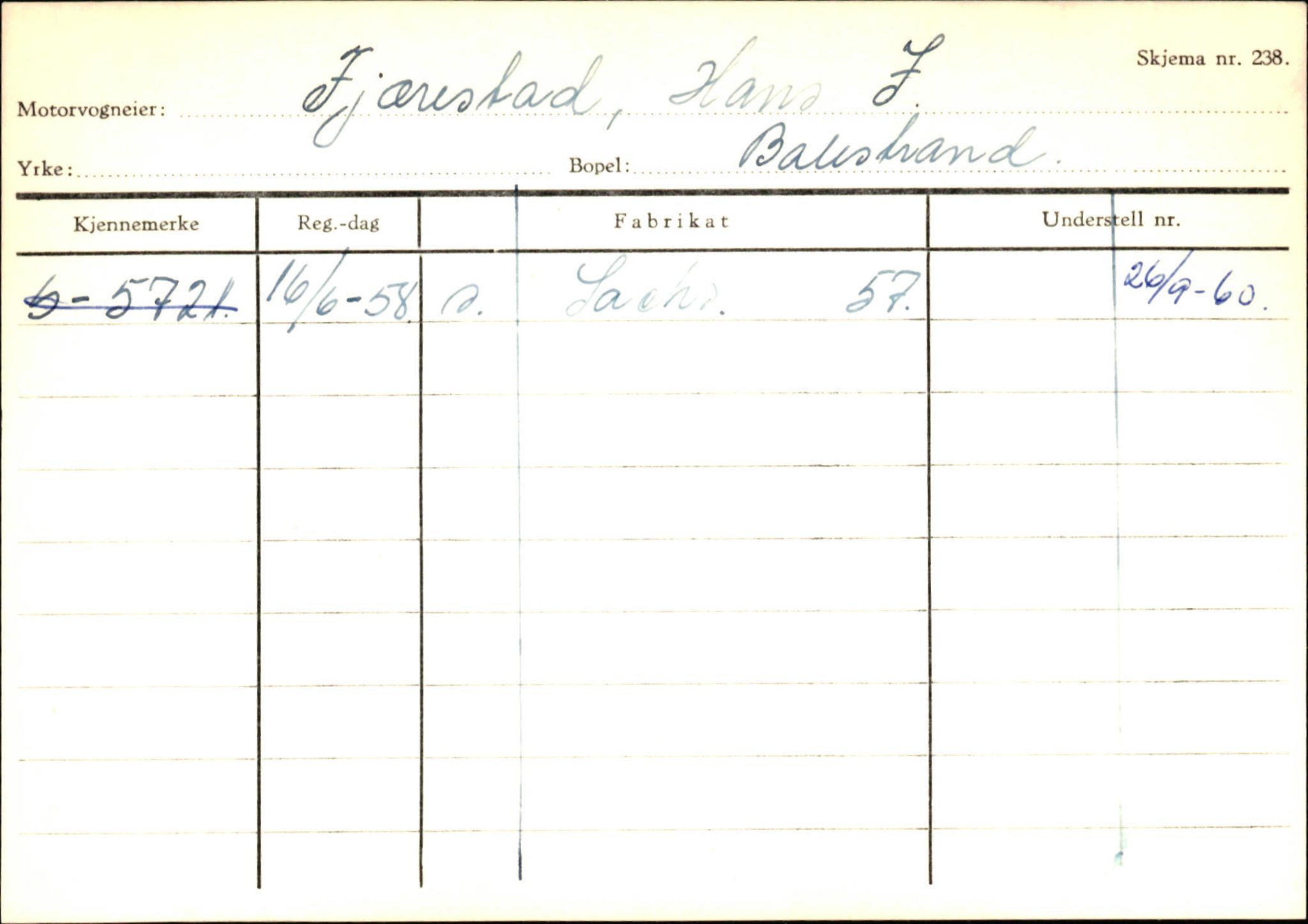 Statens vegvesen, Sogn og Fjordane vegkontor, AV/SAB-A-5301/4/F/L0132: Eigarregister Askvoll A-Å. Balestrand A-Å, 1945-1975, s. 1732