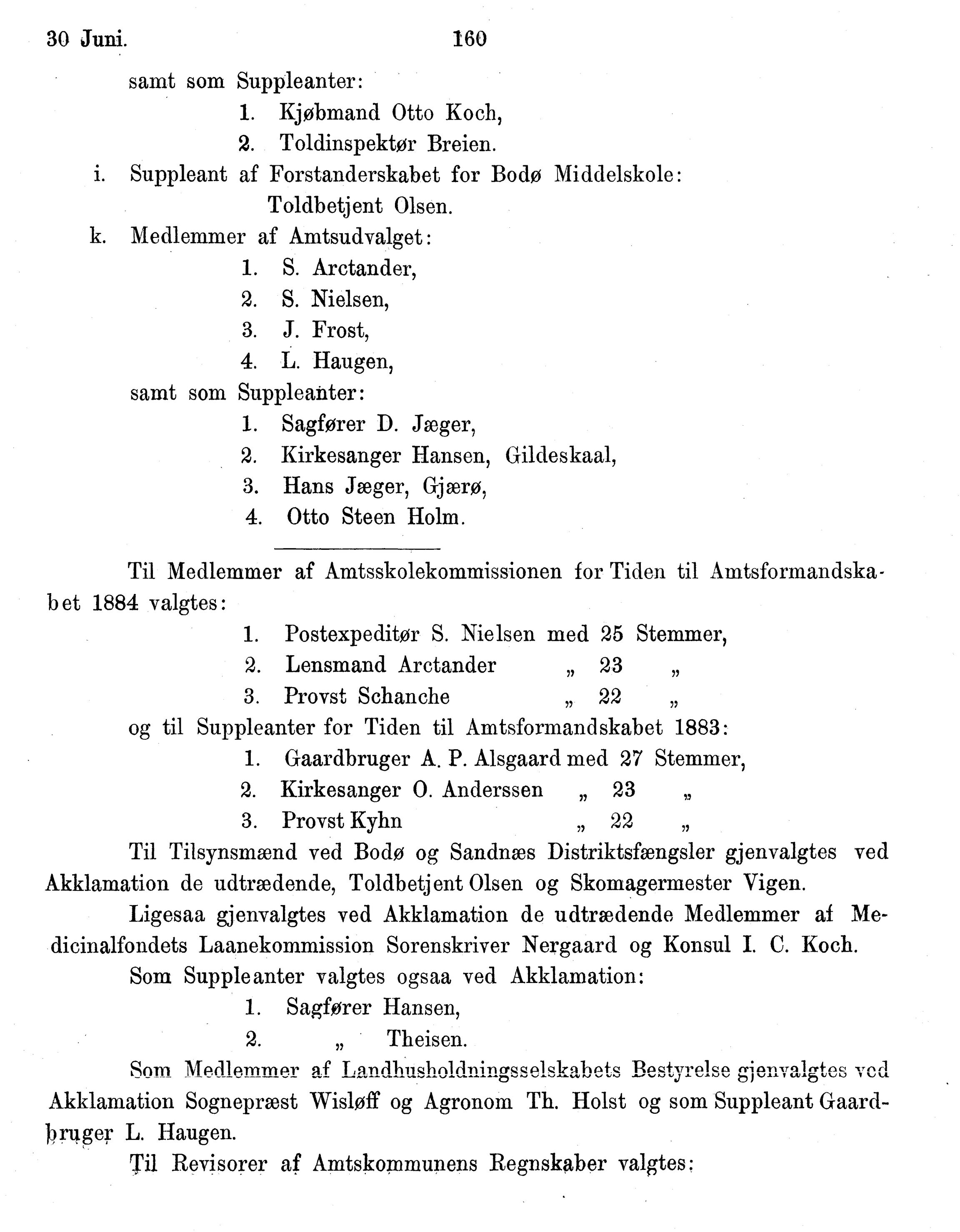 Nordland Fylkeskommune. Fylkestinget, AIN/NFK-17/176/A/Ac/L0014: Fylkestingsforhandlinger 1881-1885, 1881-1885