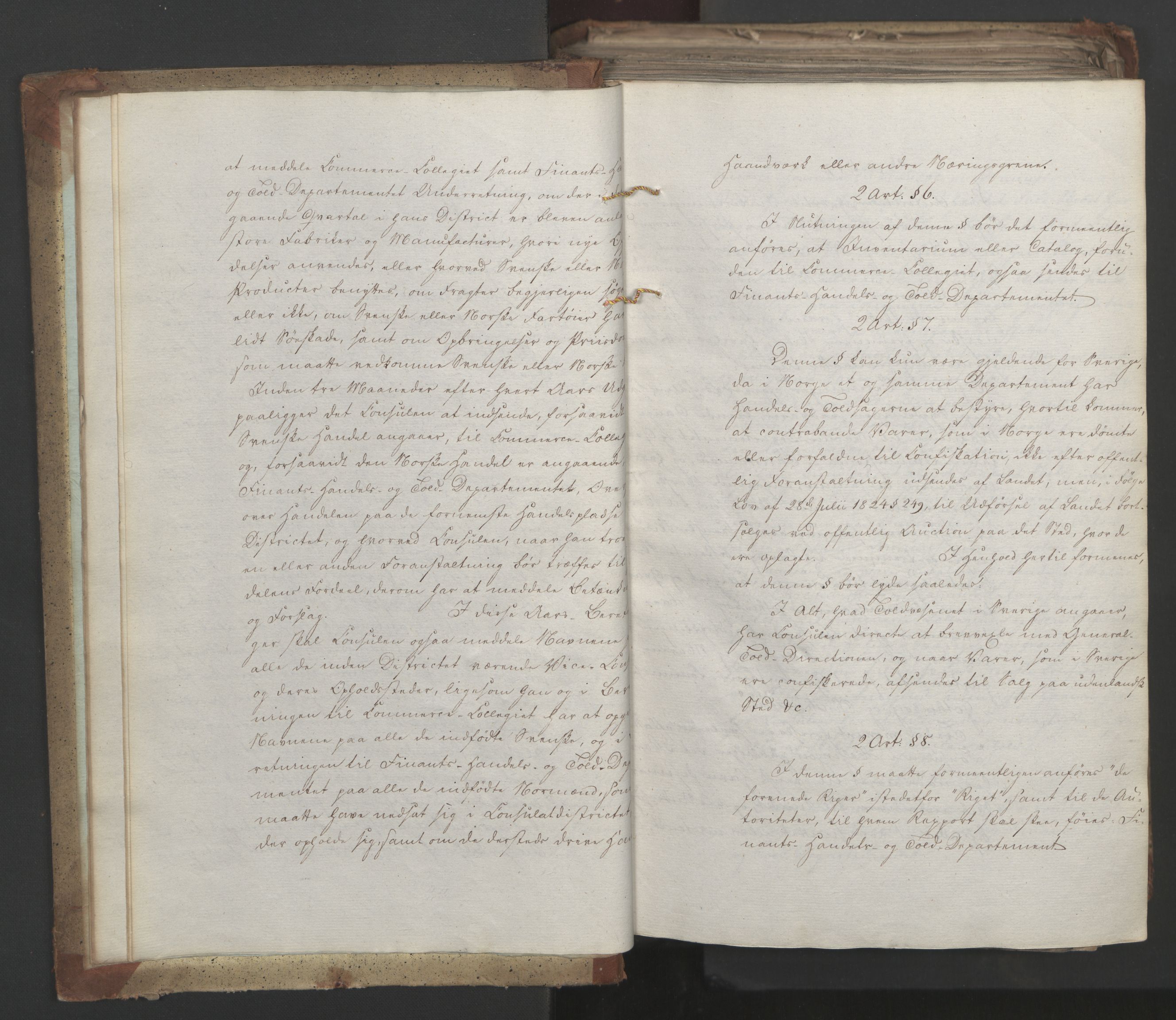 Statsrådsavdelingen i Stockholm, AV/RA-S-1003/D/Da/L0043: Regjeringsinnstillinger nr. 2706-2845, 1825, s. 7
