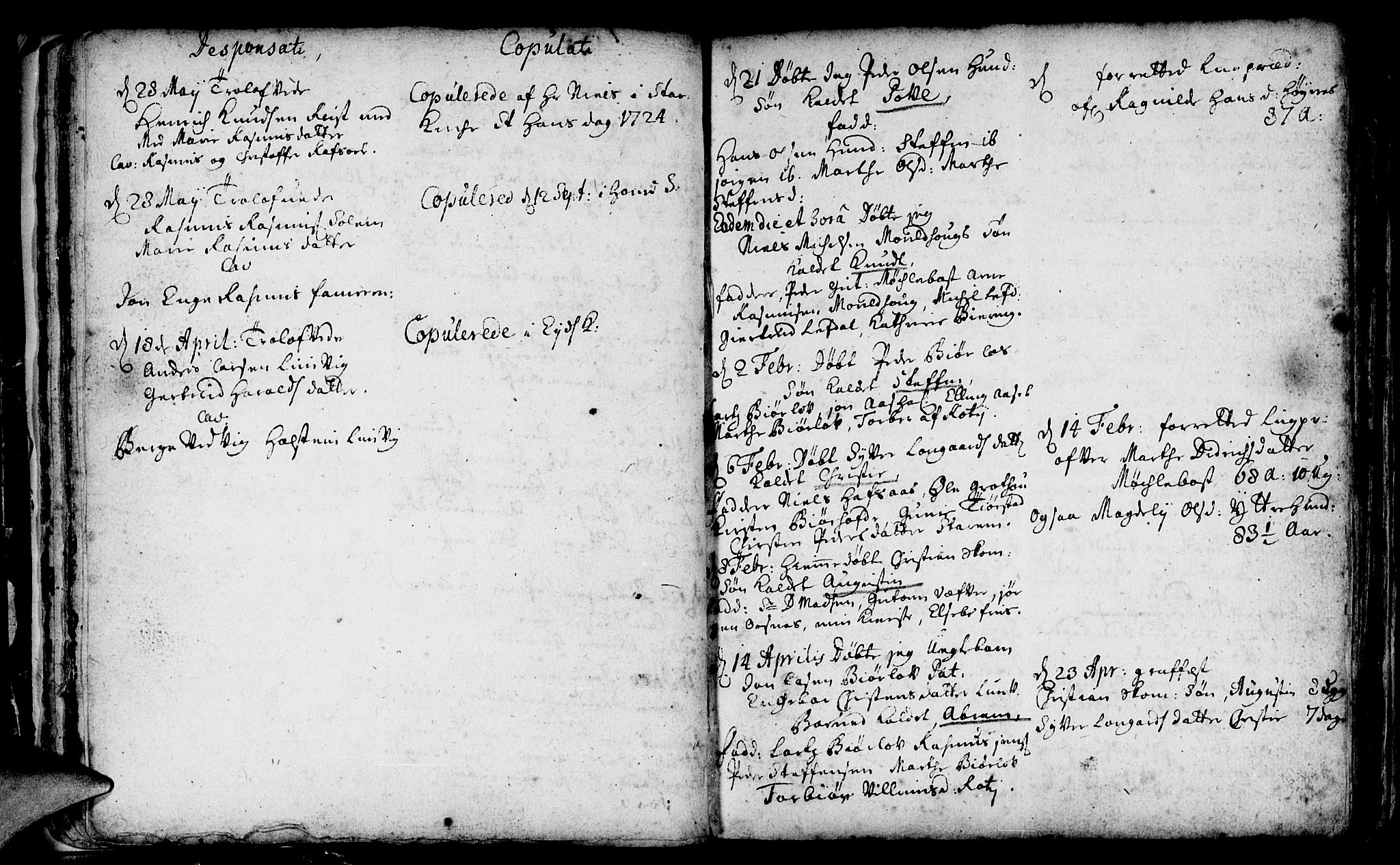 Eid sokneprestembete, AV/SAB-A-82301/H/Haa/Haaa/L0001: Ministerialbok nr. A 1, 1722-1740, s. 17