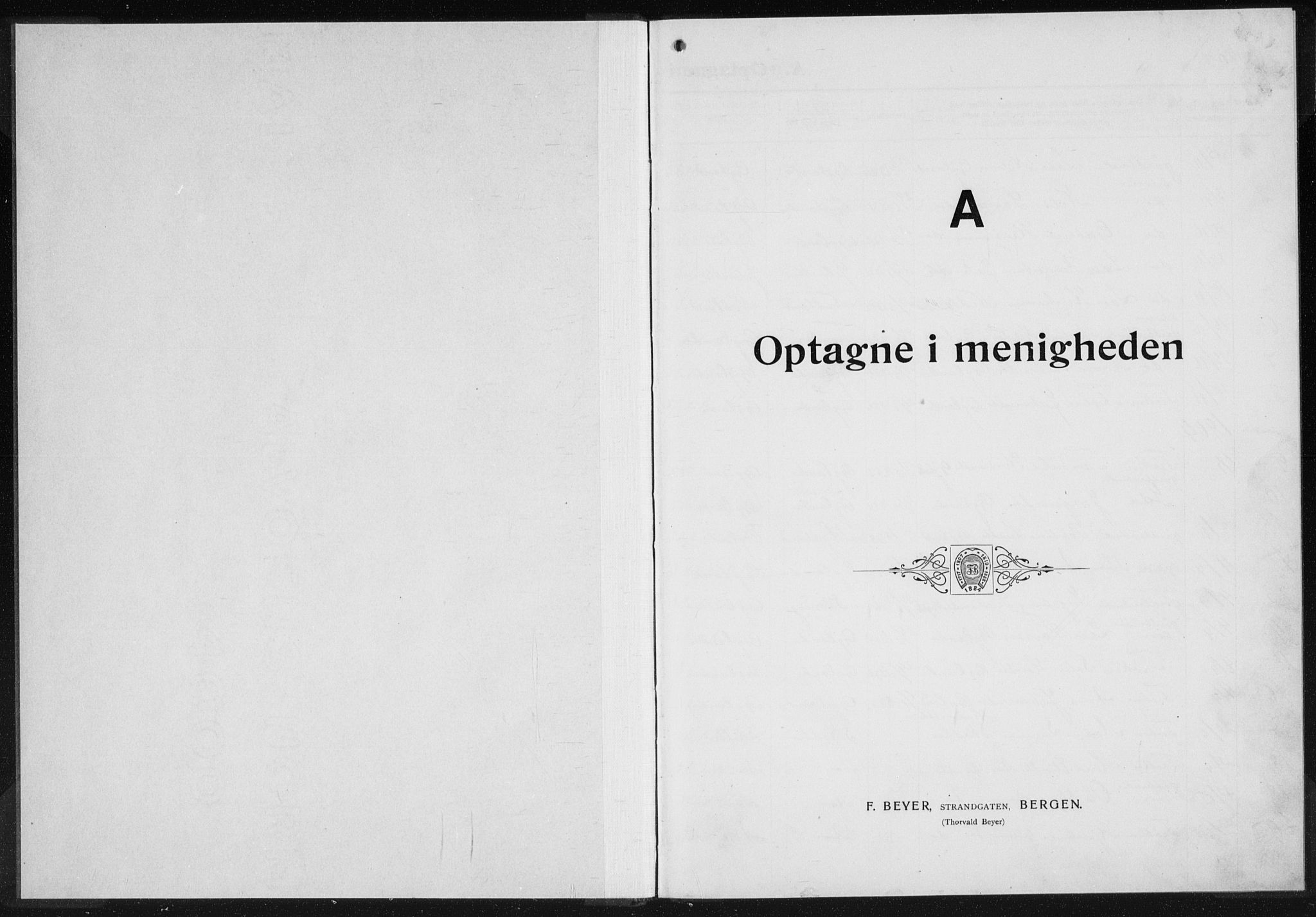 Baptistmenigheten i Gyland, SAK/1292-0003/F/Fa/L0001: Dissenterprotokoll nr. F 1, 1902-1937