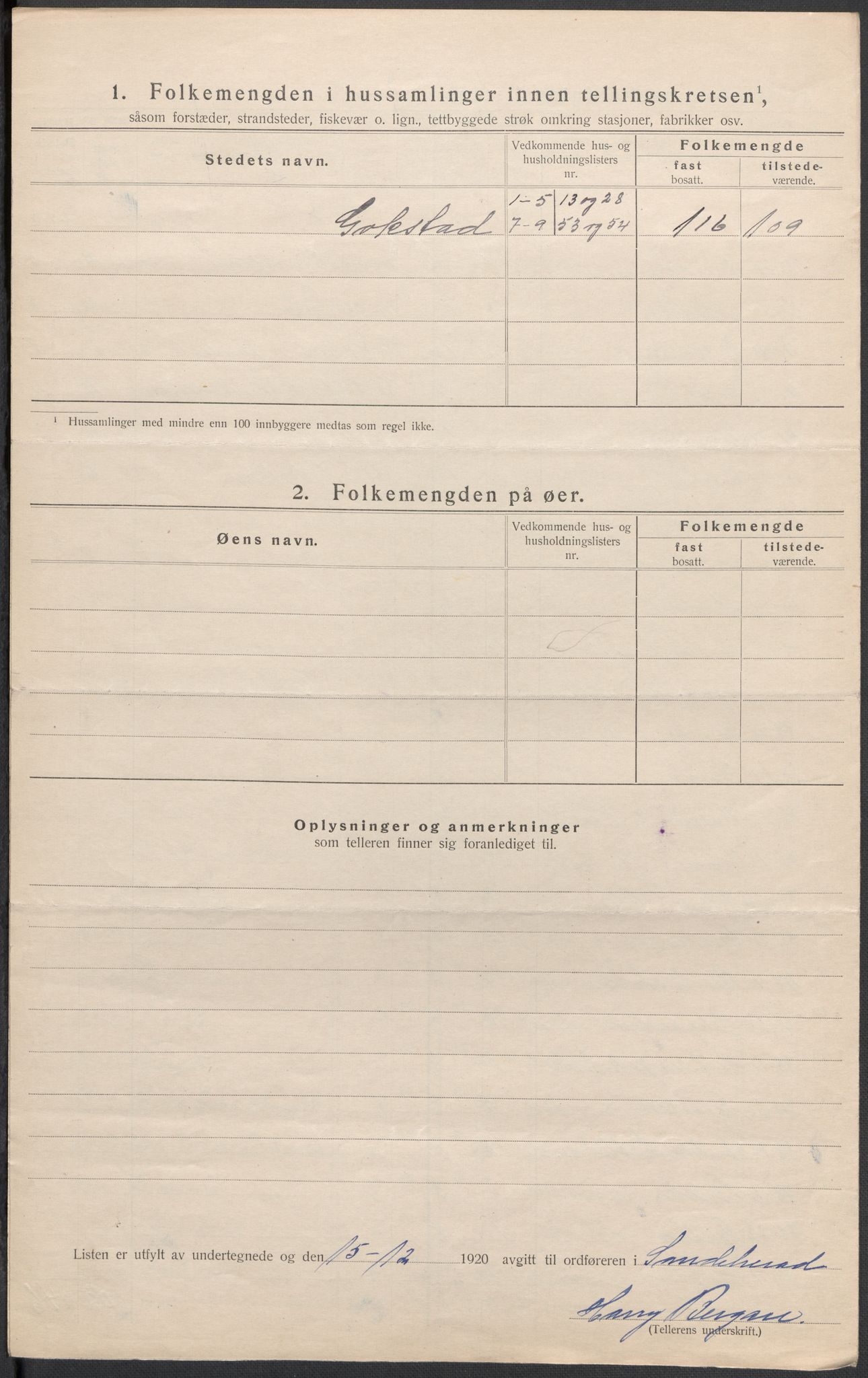 SAKO, Folketelling 1920 for 0724 Sandeherred herred, 1920, s. 59