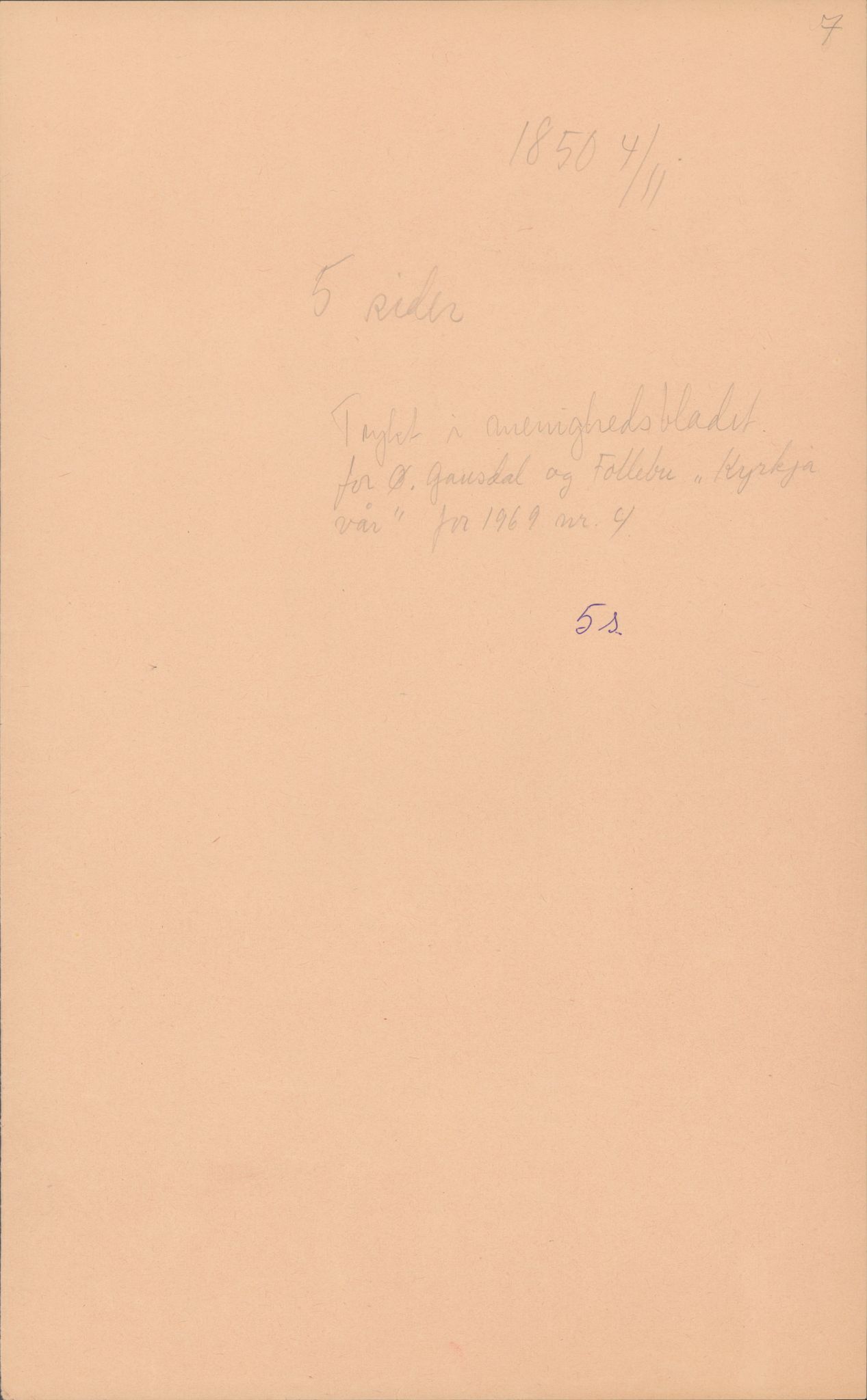 Samlinger til kildeutgivelse, Amerikabrevene, AV/RA-EA-4057/F/L0015: Innlån fra Oppland: Sæteren - Vigerust, 1838-1914, s. 53