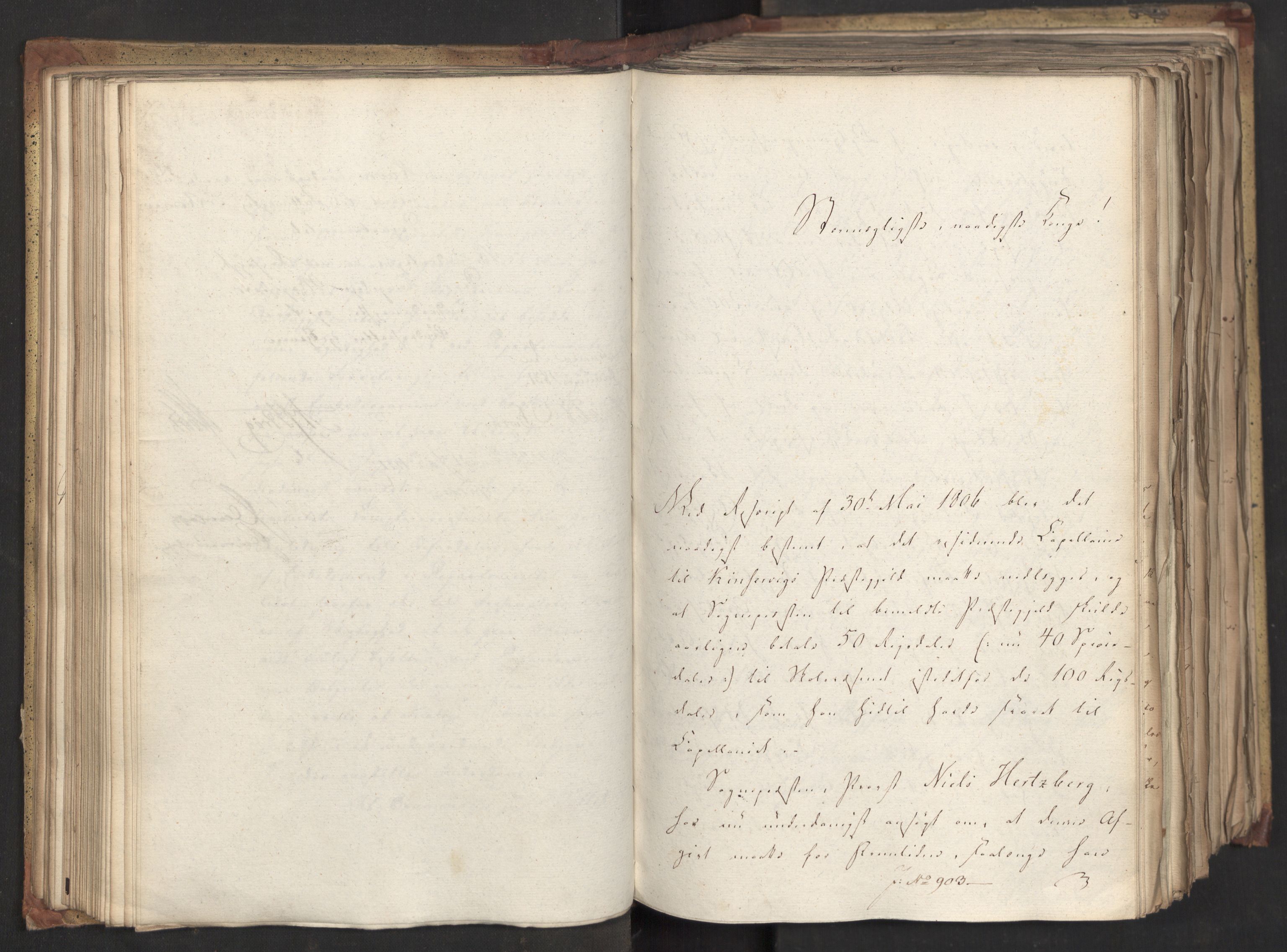 Statsrådsavdelingen i Stockholm, AV/RA-S-1003/D/Da/L0069: Regjeringsinnstillinger nr. 877-1046, 1831, s. 126