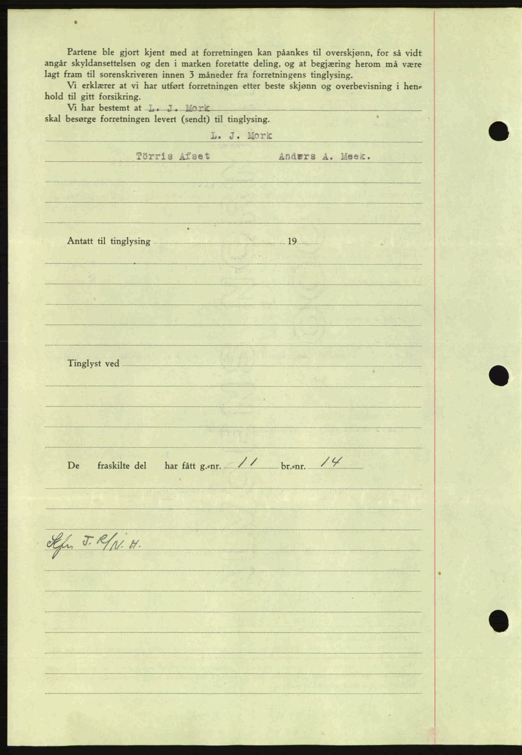 Nordmøre sorenskriveri, AV/SAT-A-4132/1/2/2Ca: Pantebok nr. A98, 1944-1944, Dagboknr: 1928/1944