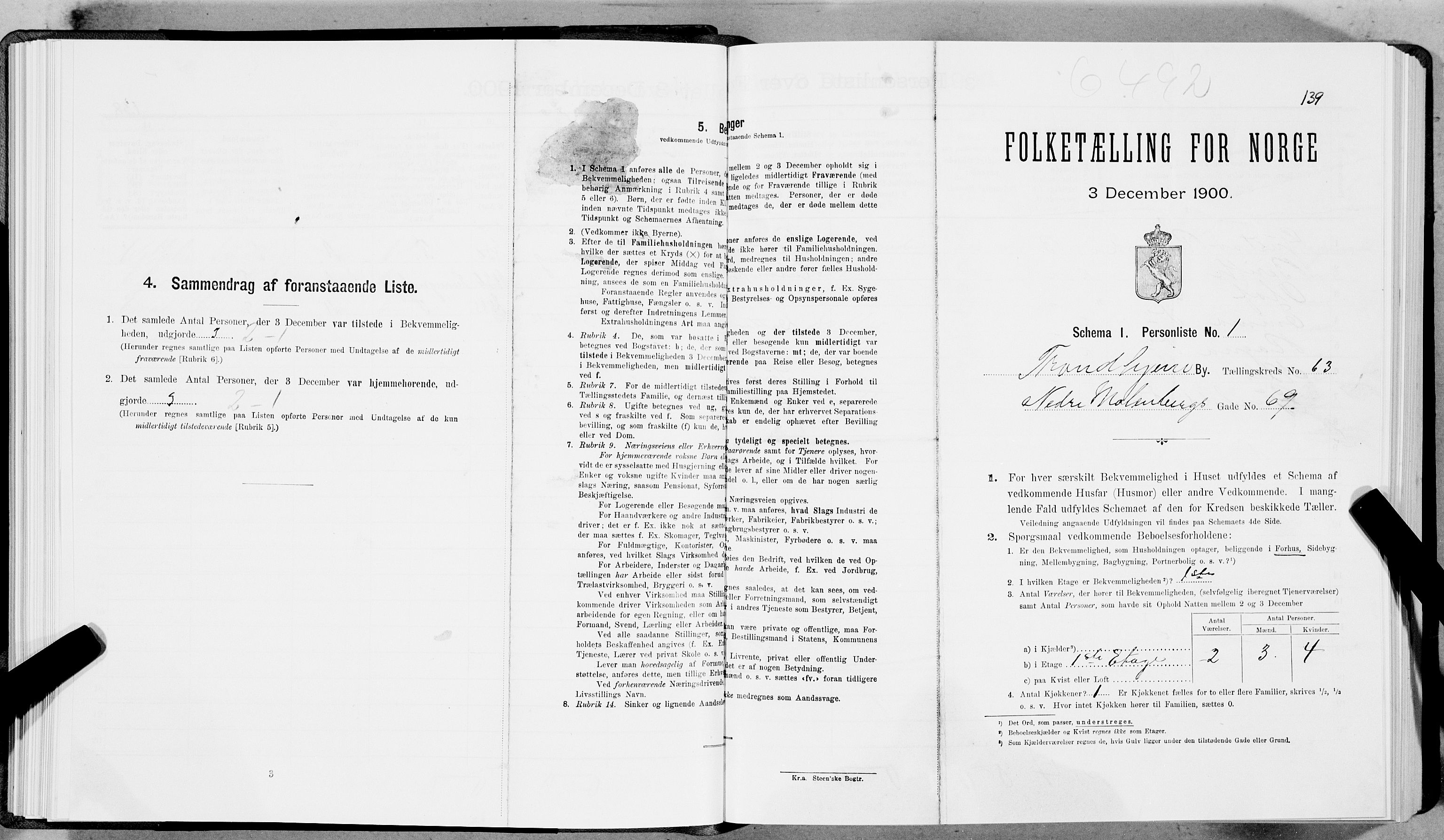 SAT, Folketelling 1900 for 1601 Trondheim kjøpstad, 1900, s. 10878