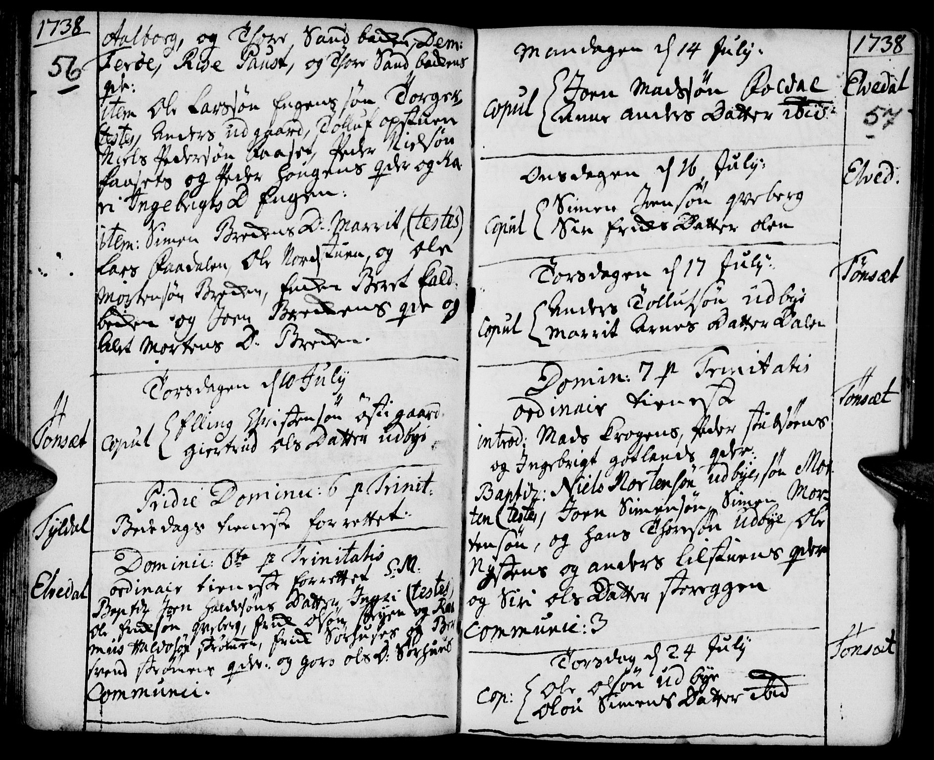 Tynset prestekontor, AV/SAH-PREST-058/H/Ha/Haa/L0002: Ministerialbok nr. 2, 1737-1767, s. 56-57