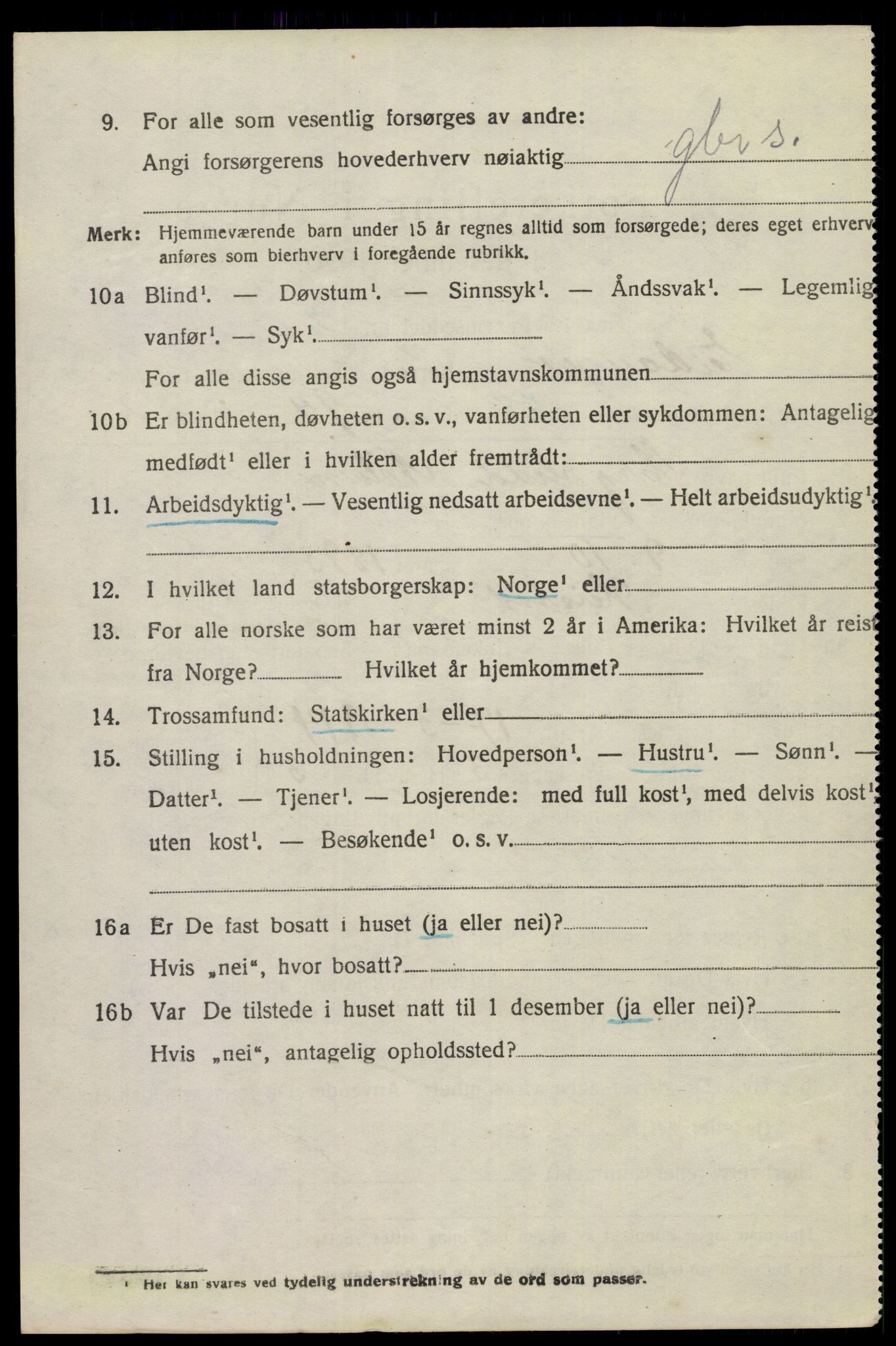 SAKO, Folketelling 1920 for 0813 Eidanger herred, 1920, s. 7489