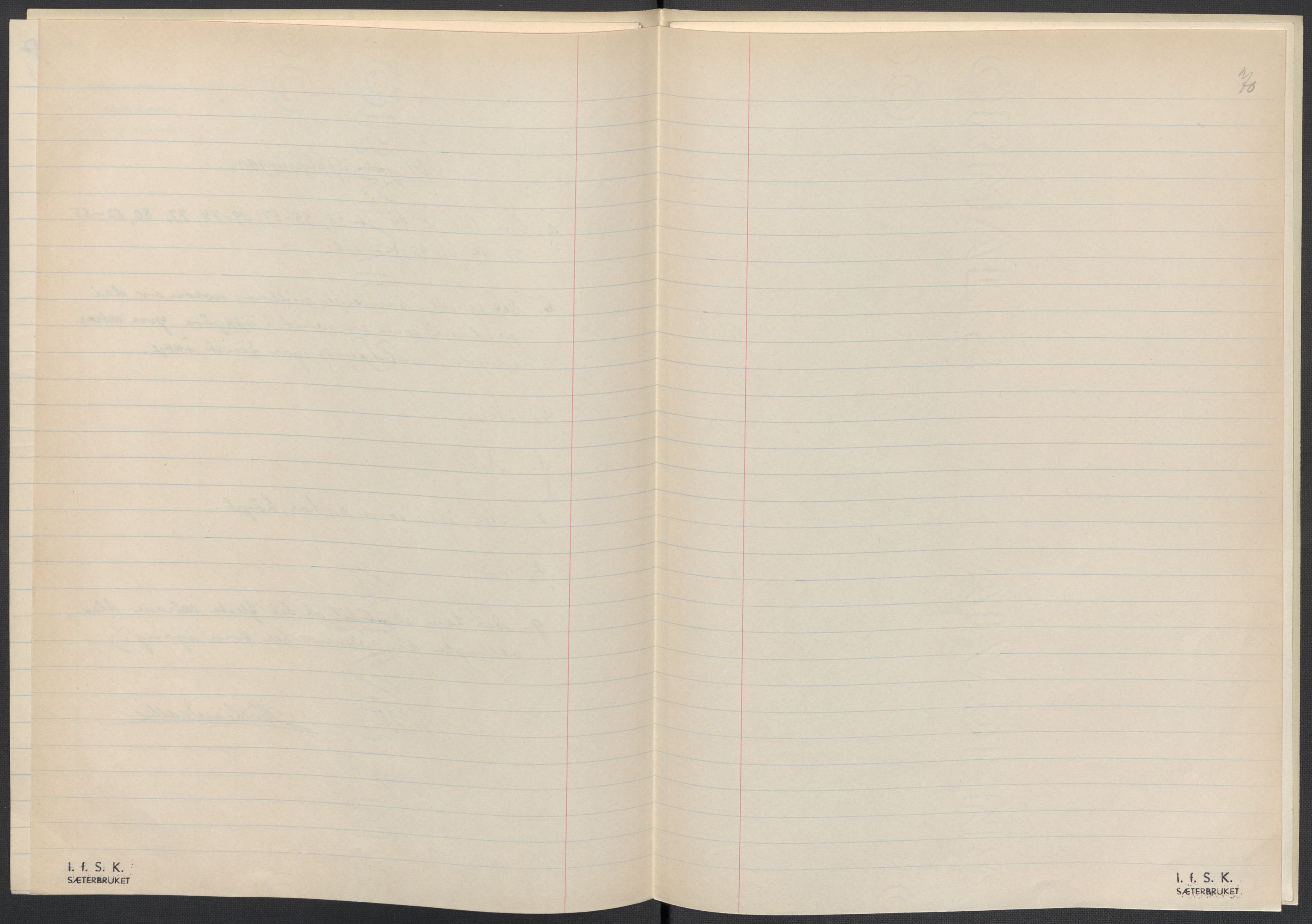 Instituttet for sammenlignende kulturforskning, AV/RA-PA-0424/F/Fc/L0006/0003: Eske B6: / Vestfold (perm XV), 1932-1935, s. 70