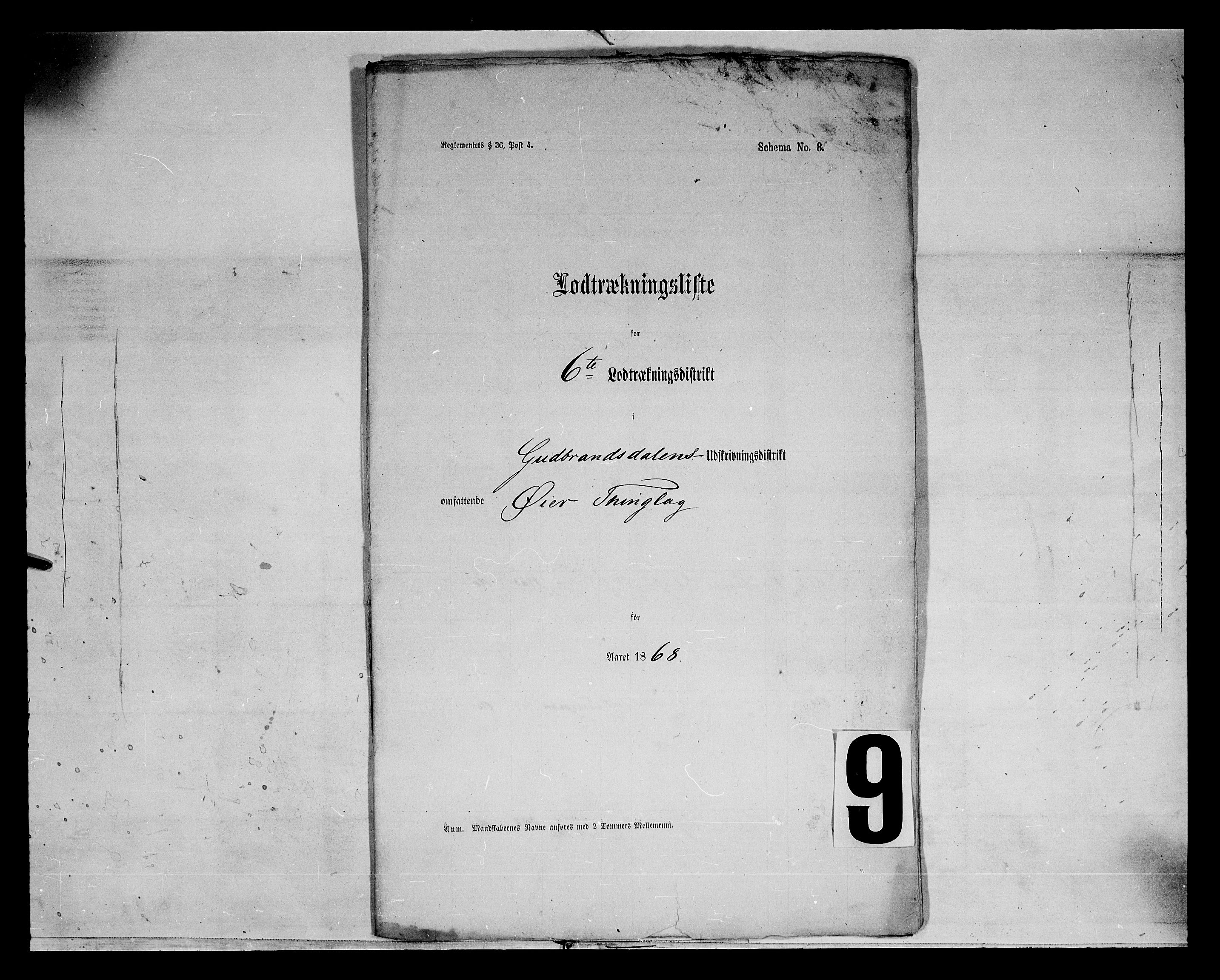 Fylkesmannen i Oppland, SAH/FYO-002/1/K/Kg/L1173: Ringebu og Øyer, 1860-1879, s. 64