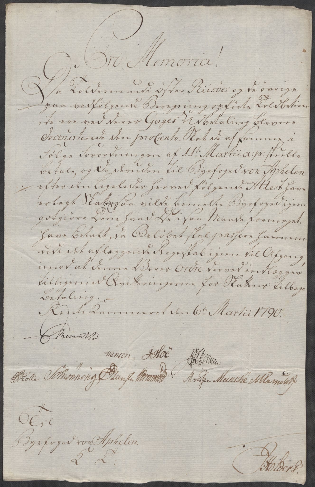 Rentekammeret inntil 1814, Reviderte regnskaper, Mindre regnskaper, AV/RA-EA-4068/Rf/Rfe/L0038: (Øster) Risør, Romsdal fogderi, 1789, s. 8