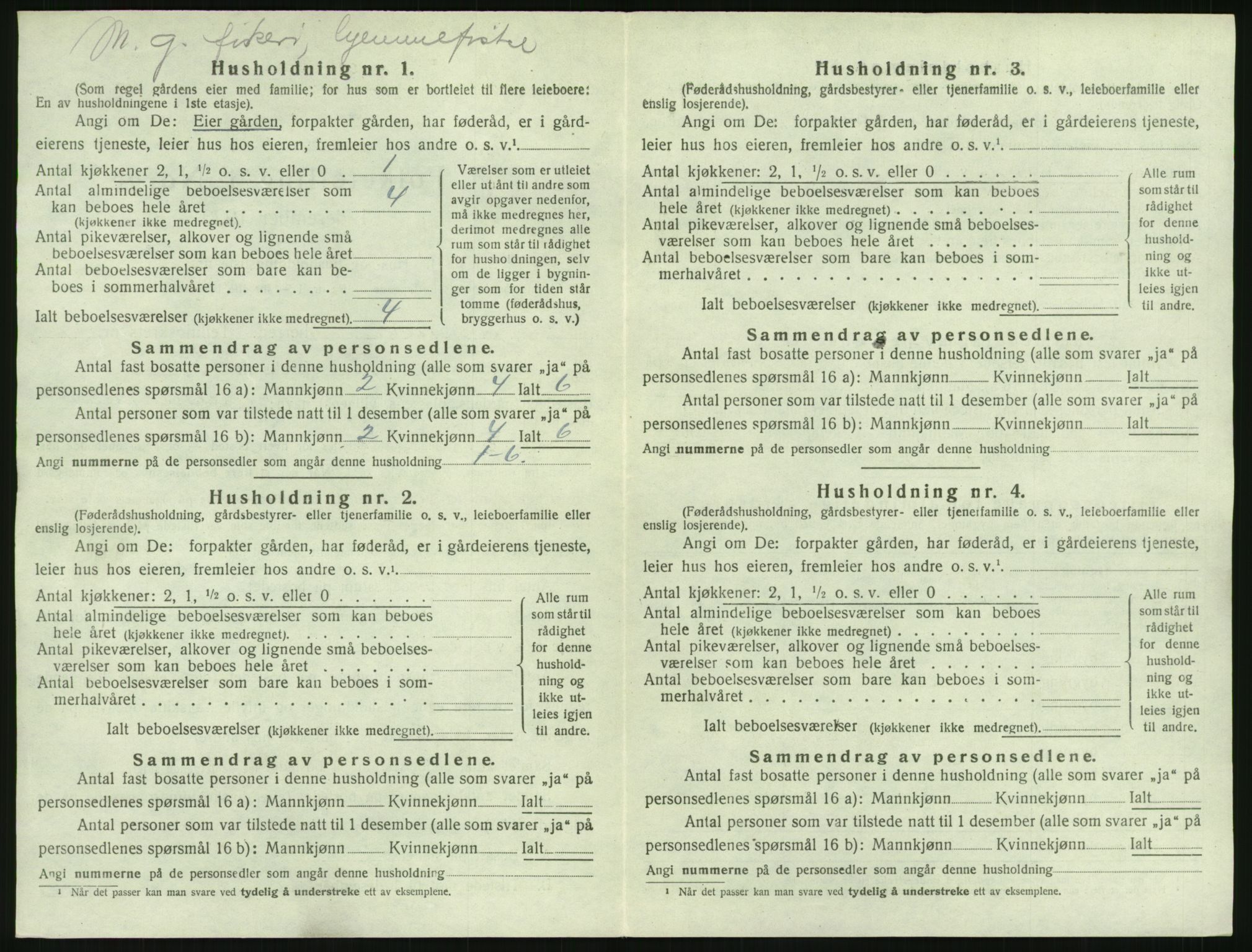 SAK, Folketelling 1920 for 1019 Halse og Harkmark herred, 1920, s. 1478