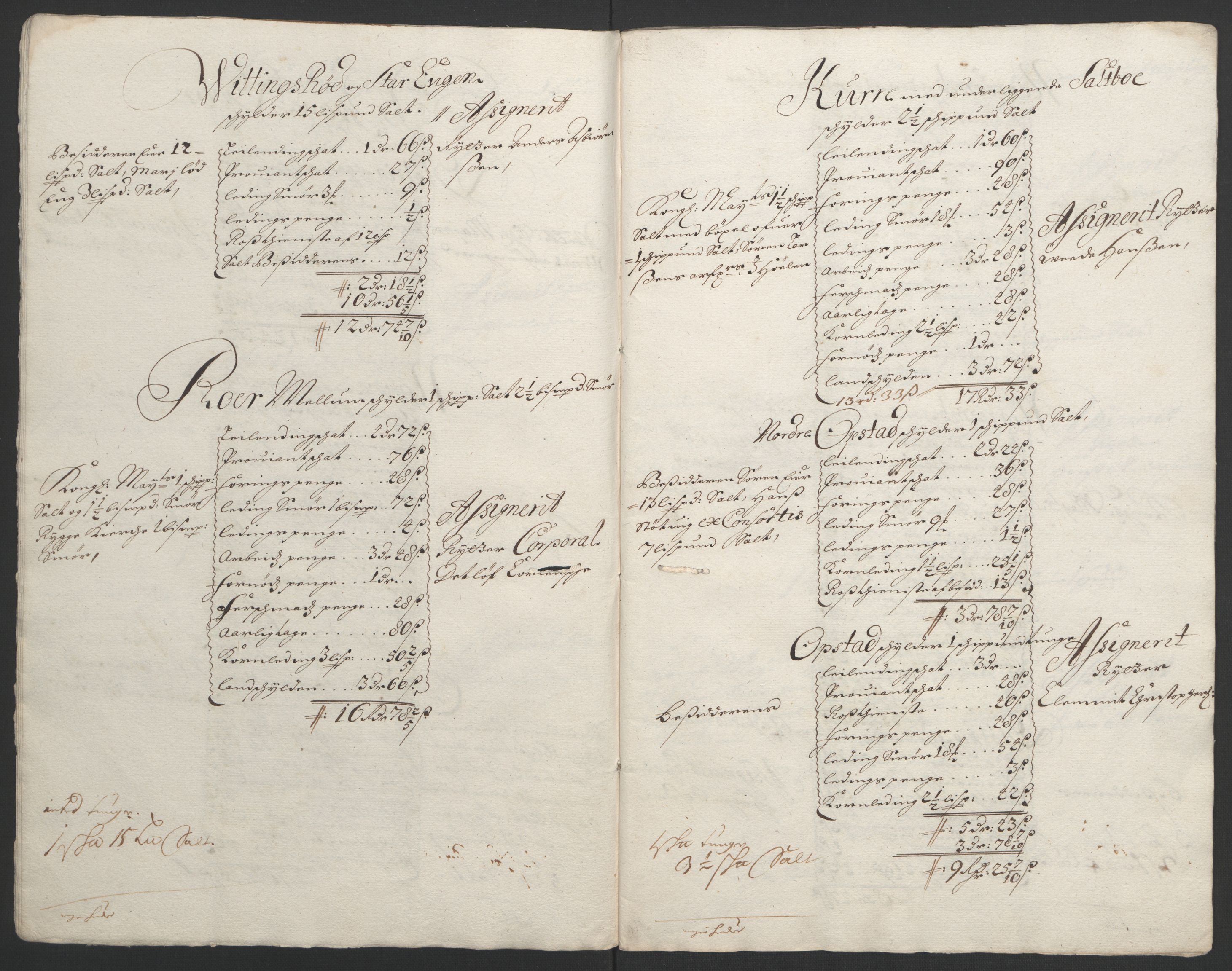 Rentekammeret inntil 1814, Reviderte regnskaper, Fogderegnskap, AV/RA-EA-4092/R04/L0122: Fogderegnskap Moss, Onsøy, Tune, Veme og Åbygge, 1695, s. 329