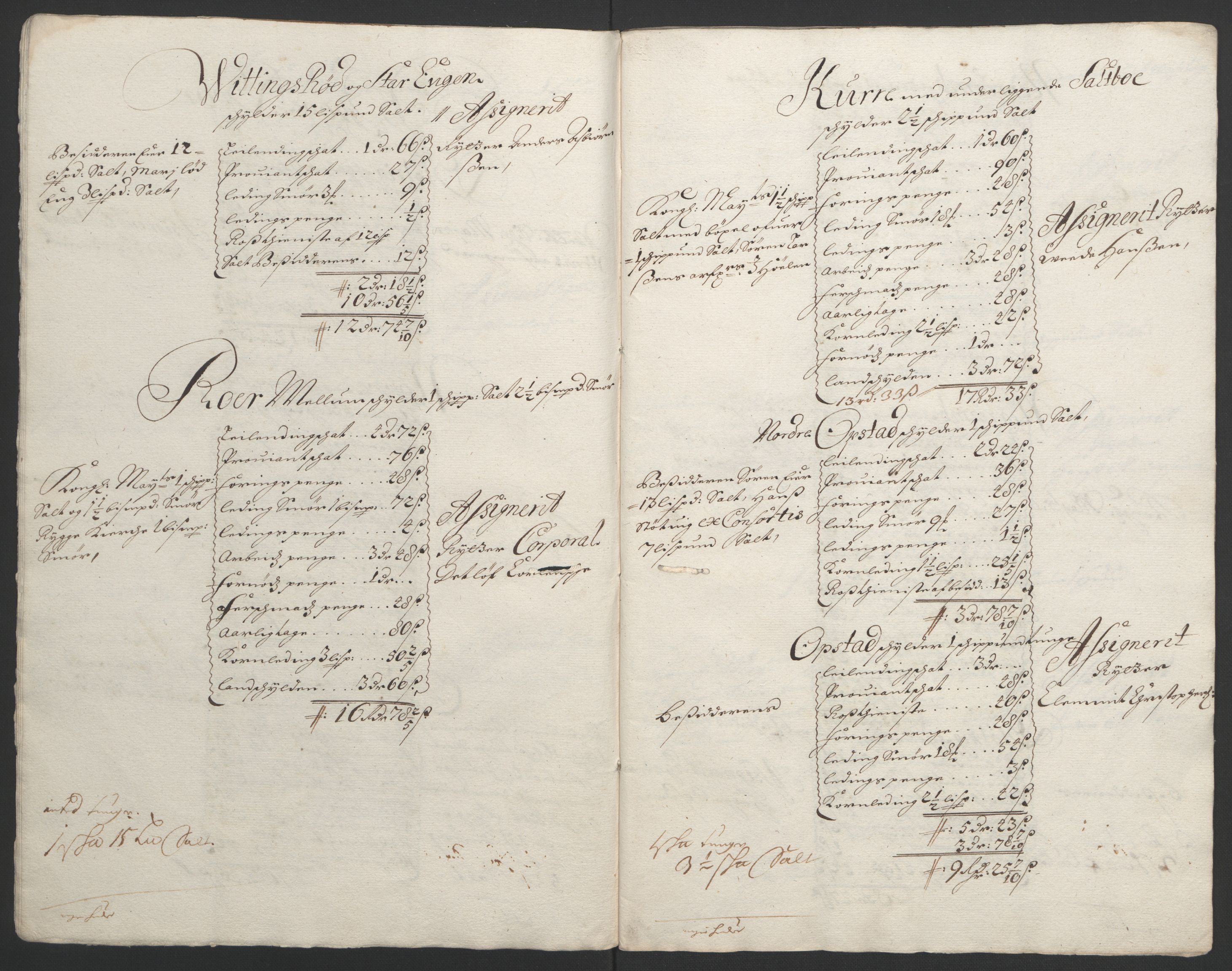 Rentekammeret inntil 1814, Reviderte regnskaper, Fogderegnskap, AV/RA-EA-4092/R04/L0122: Fogderegnskap Moss, Onsøy, Tune, Veme og Åbygge, 1695, s. 329