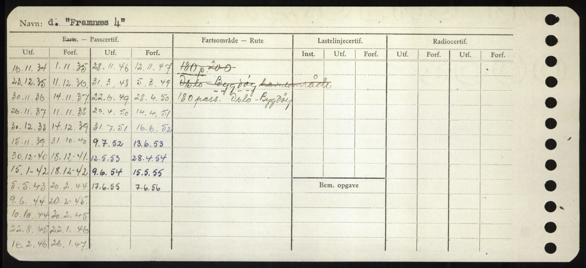 Sjøfartsdirektoratet med forløpere, Skipsmålingen, RA/S-1627/H/Hd/L0011: Fartøy, Fla-Får, s. 294