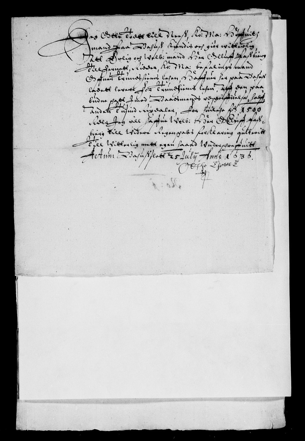 Rentekammeret inntil 1814, Reviderte regnskaper, Lensregnskaper, AV/RA-EA-5023/R/Rb/Rbw/L0058: Trondheim len, 1635-1637