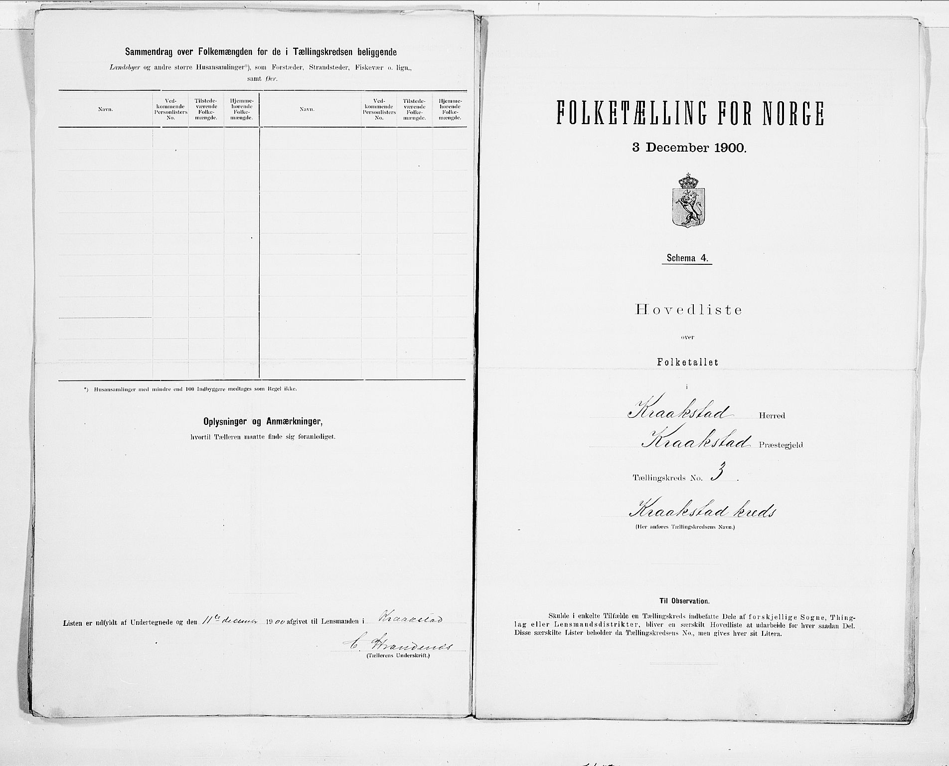 SAO, Folketelling 1900 for 0212 Kråkstad herred, 1900, s. 8