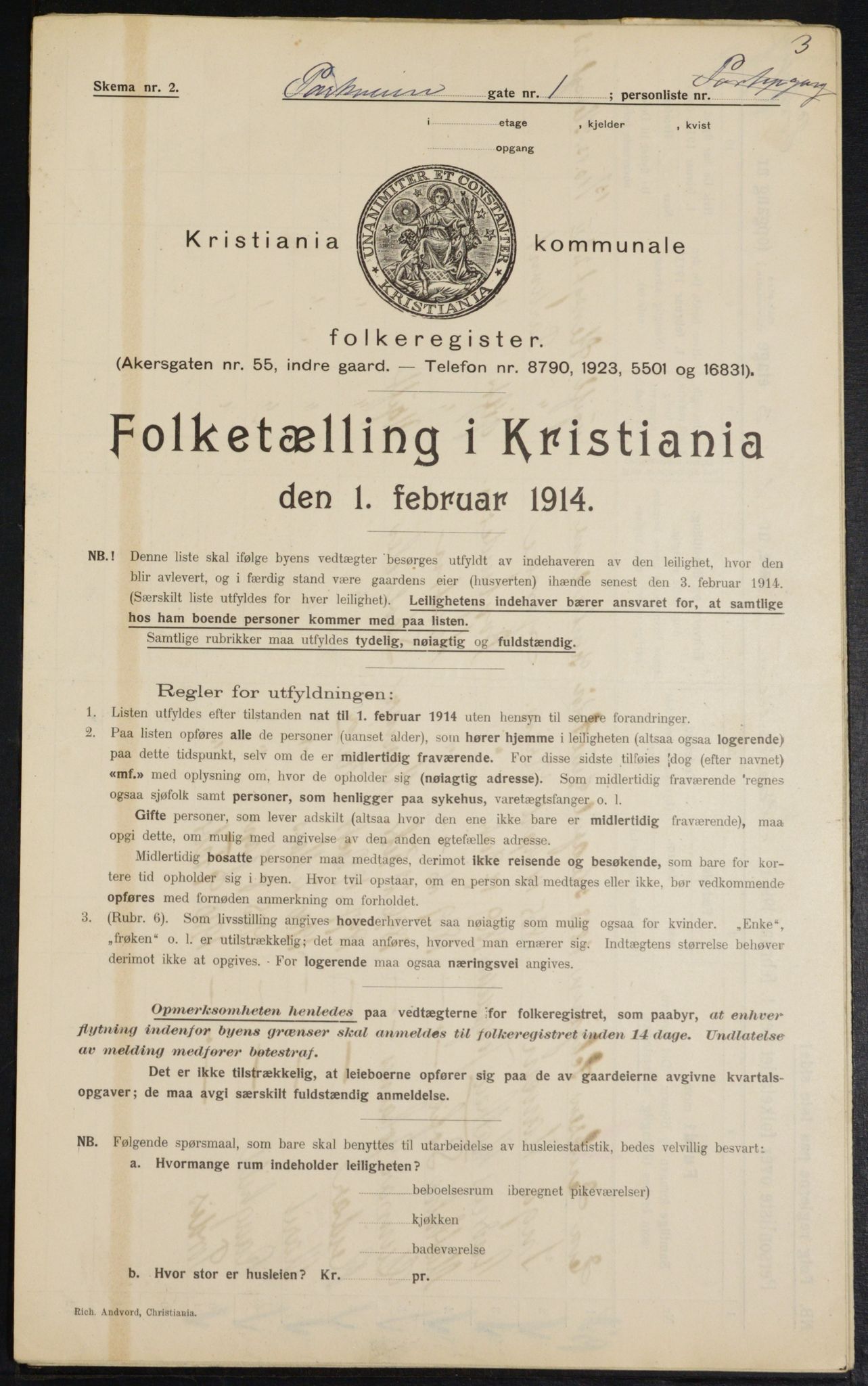 OBA, Kommunal folketelling 1.2.1914 for Kristiania, 1914, s. 77830