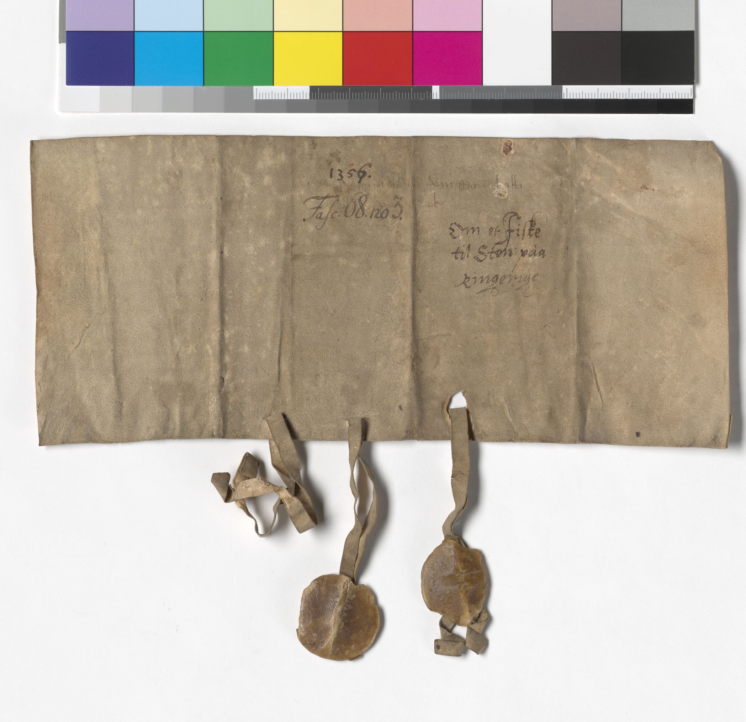 Riksarkivets diplomsamling, AV/RA-EA-5965/F05/L0170: NRA AM fasc. 68 nr. 3-6, 1356-1357, s. 3
