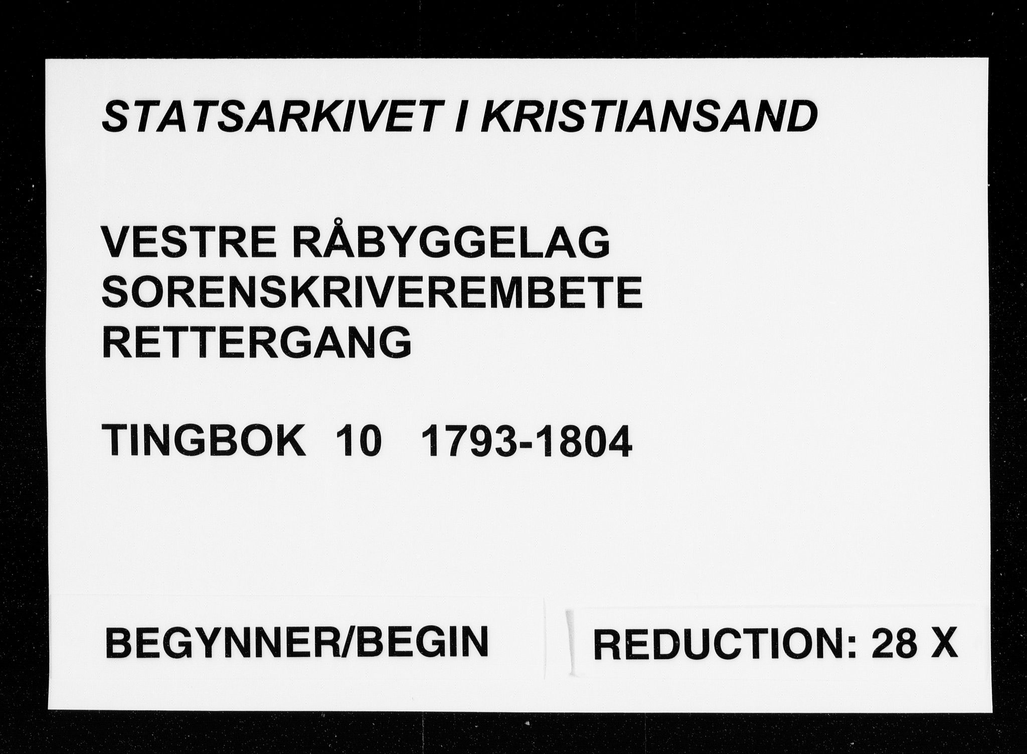 Setesdal sorenskriveri, SAK/1221-0011/F/Fa/L0015: Tingbok nr 10, 1793-1804