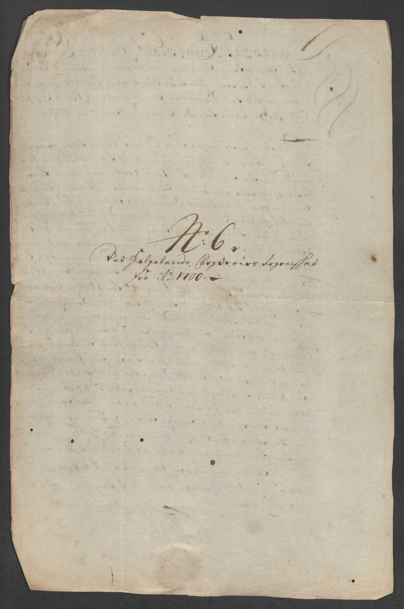 Rentekammeret inntil 1814, Reviderte regnskaper, Fogderegnskap, RA/EA-4092/R65/L4507: Fogderegnskap Helgeland, 1699-1701, s. 272