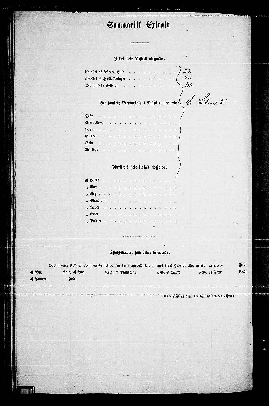 RA, Folketelling 1865 for 0235P Ullensaker prestegjeld, 1865, s. 284