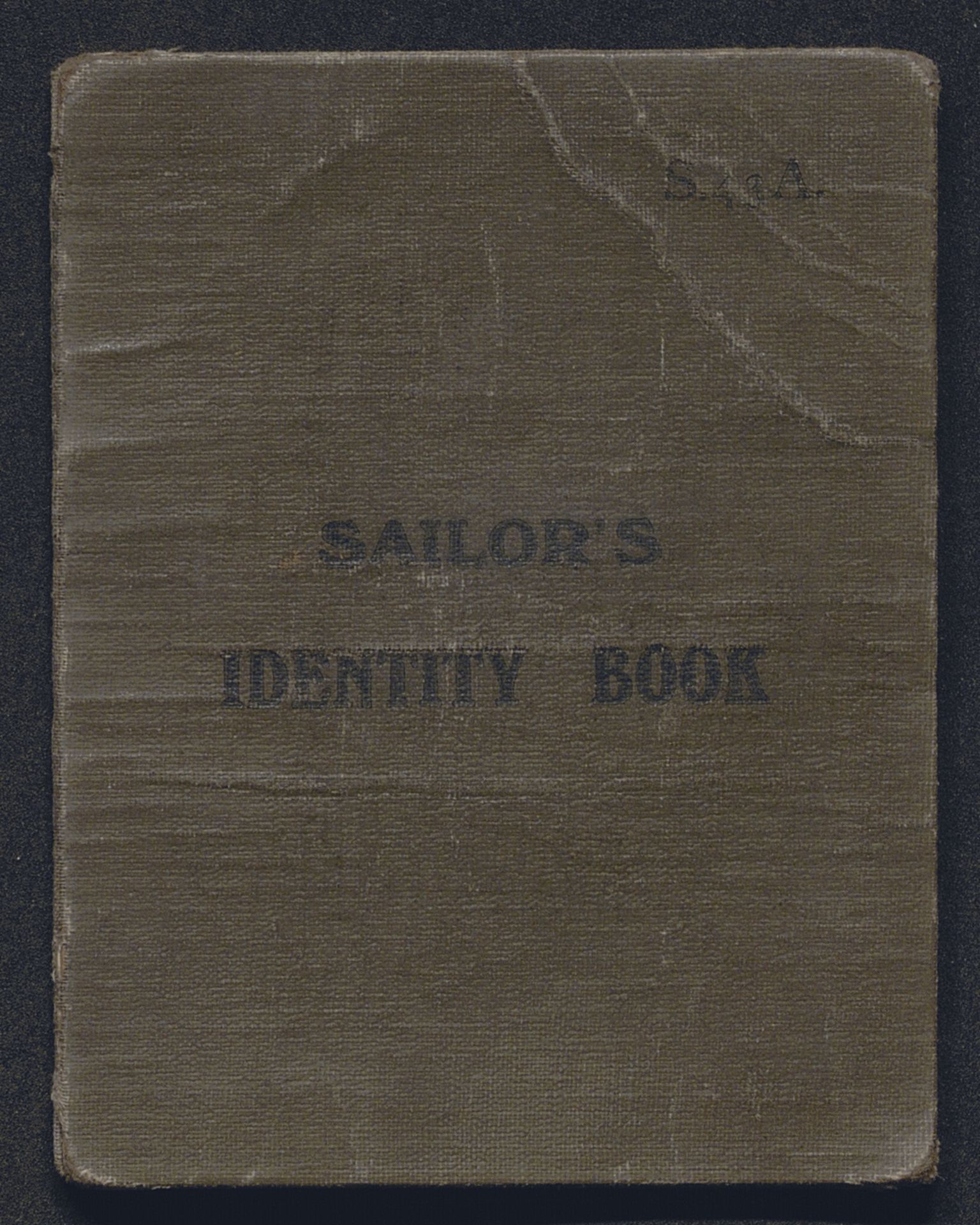 Forsvaret, Handelsflåtens selvforsvar, AV/RA-RAFA-2038/D/Da/L0013: Sailor's Identity Books, 1941-1945, s. 1