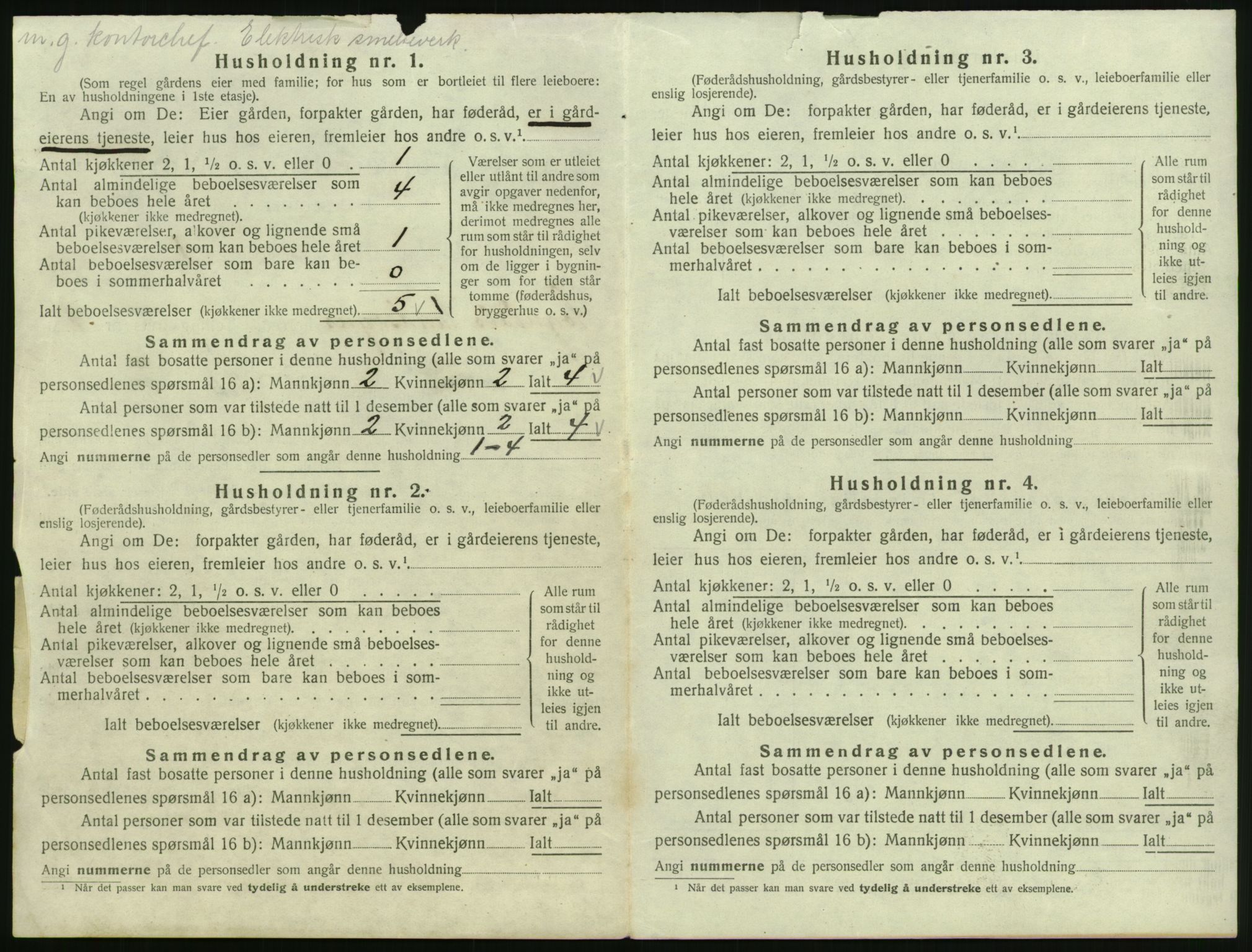 SAST, Folketelling 1920 for 1111 Sokndal herred, 1920, s. 56